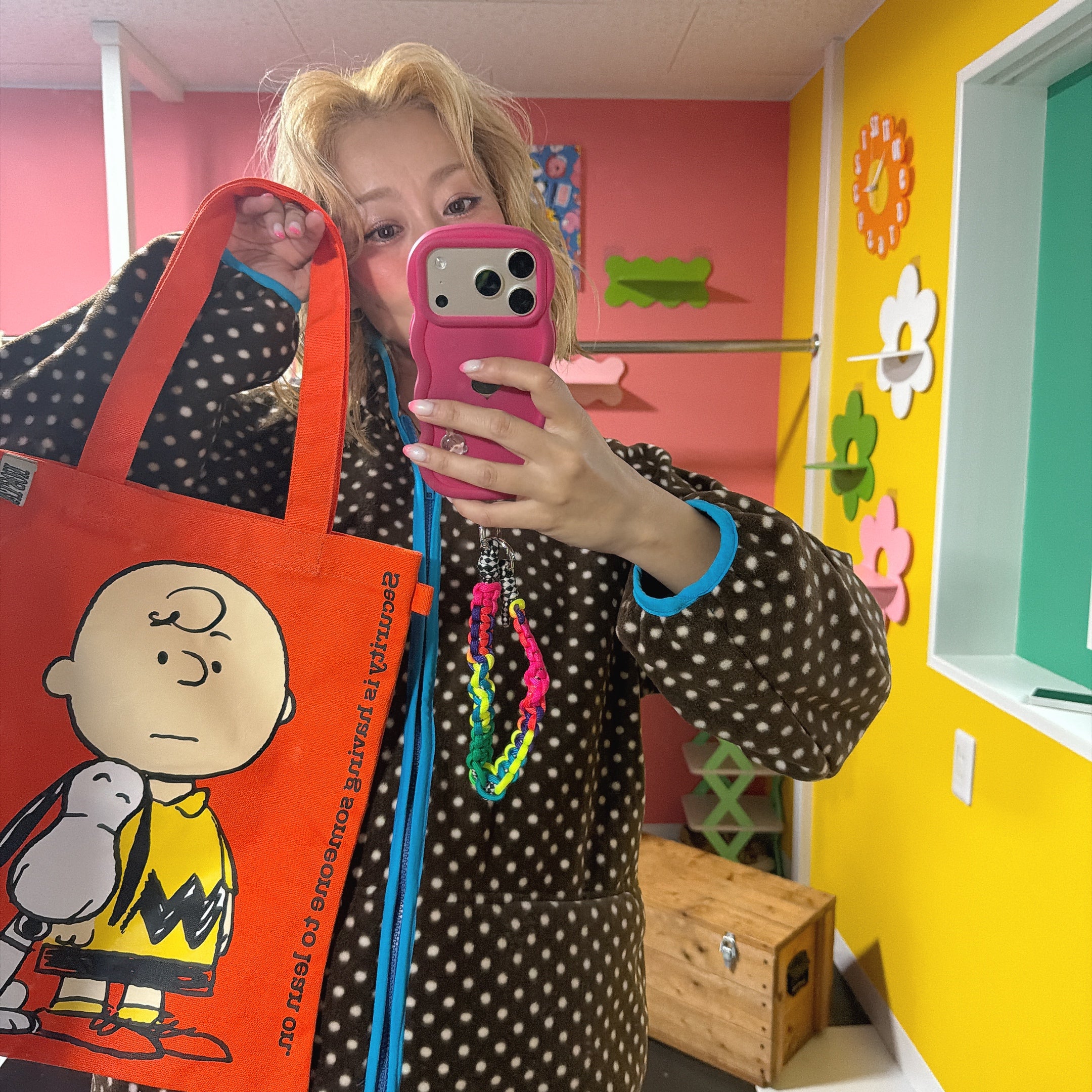 *Pre-order* 6-color NOSTALGICA vintage PEANUTS color canvas tote bag. Scheduled to ship in May.