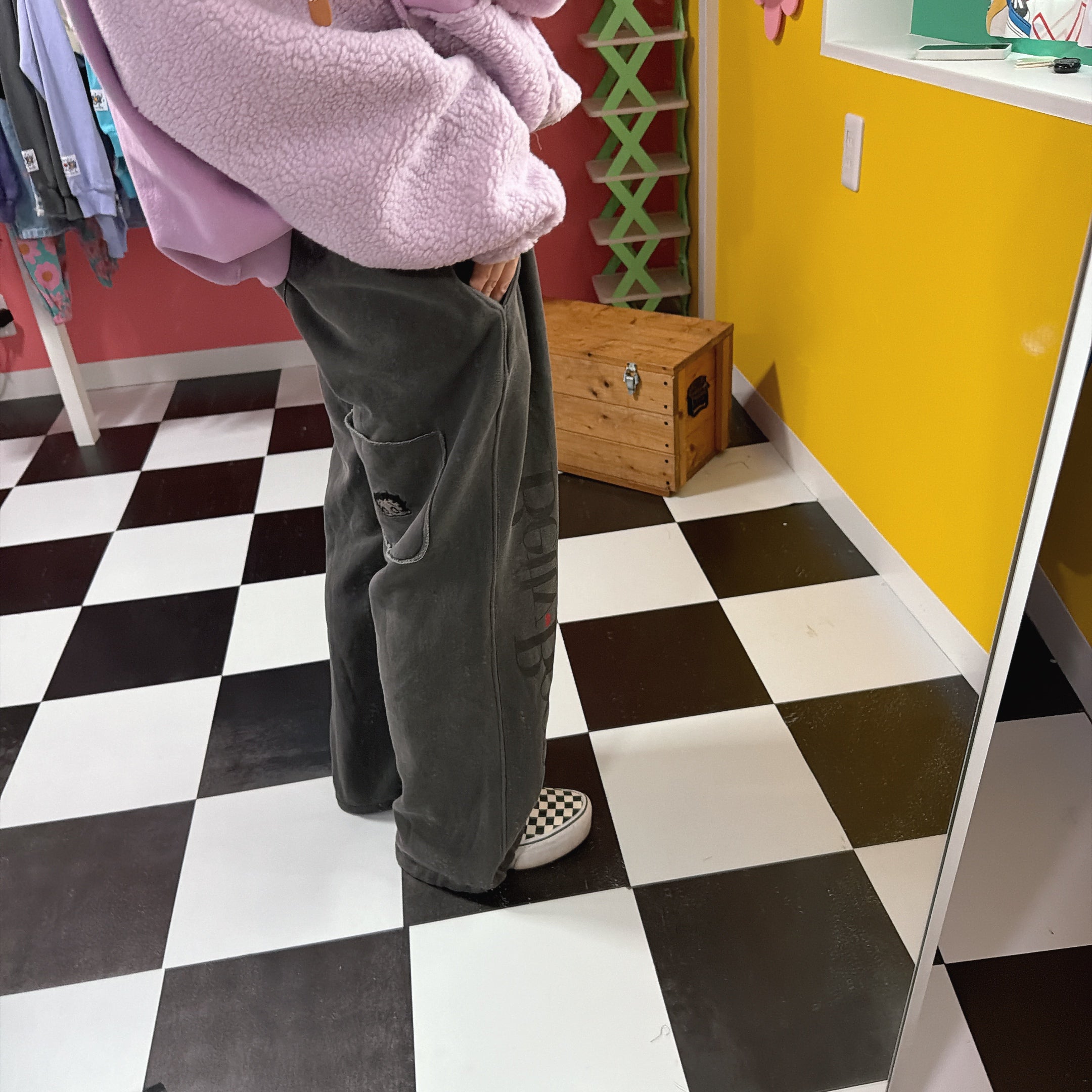 ※予約※2色 BETTYピグメントジョガースウェットパンツ 1月下旬〜2月上旬の出荷予定