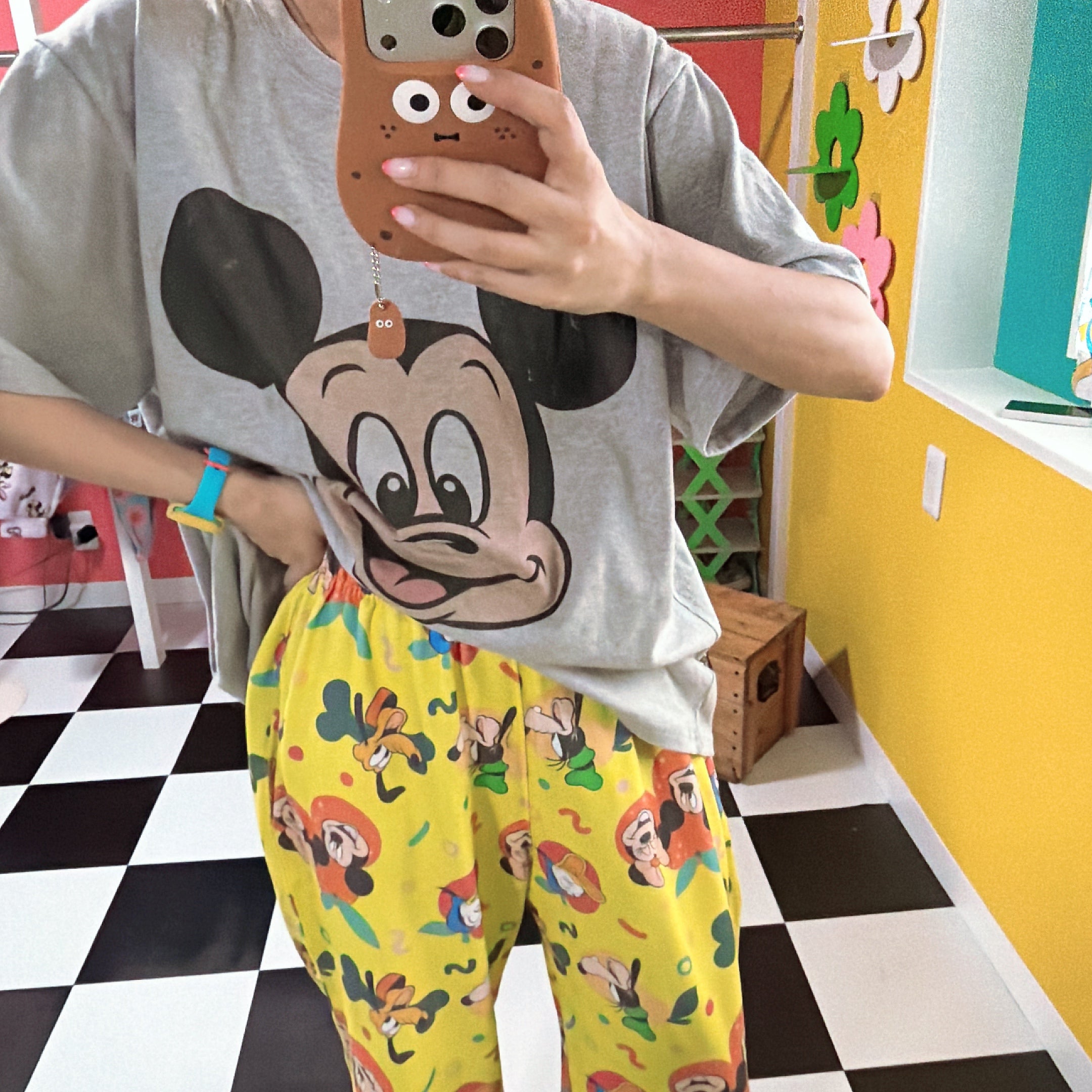 ※予約※2色 ミッキーフェイスTEE 2月中の出荷予定