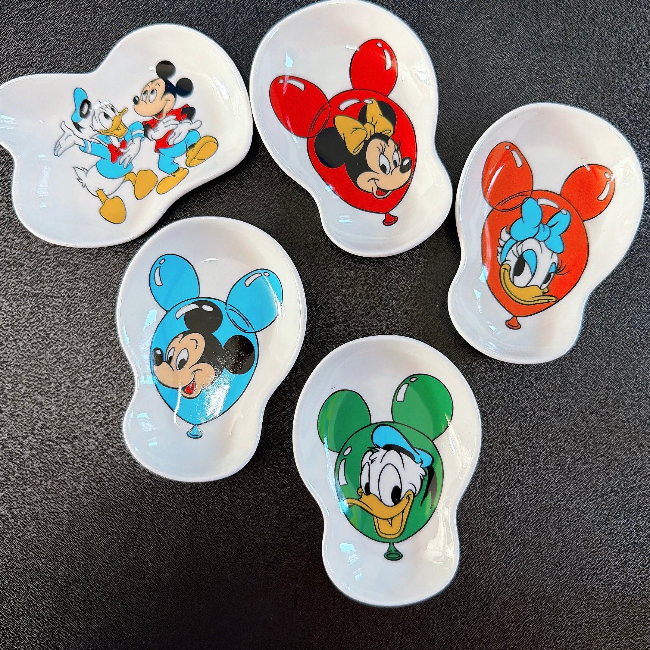 ⭐︎Reprint⭐︎NOSTALGICA DISNEY 5-piece Deformed Small Plate Series Scheduled to ship in February