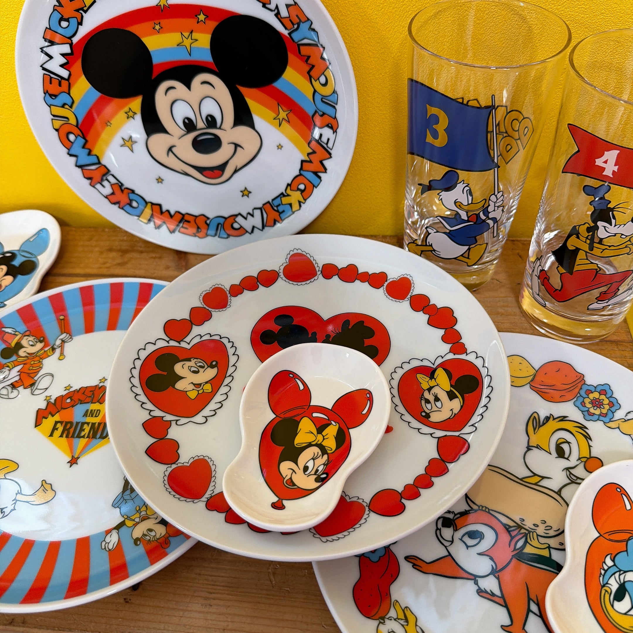 ⭐︎復刻⭐︎NOSTALGICA DISNEY 5種類変形小皿シリーズ 1月上旬出荷予定