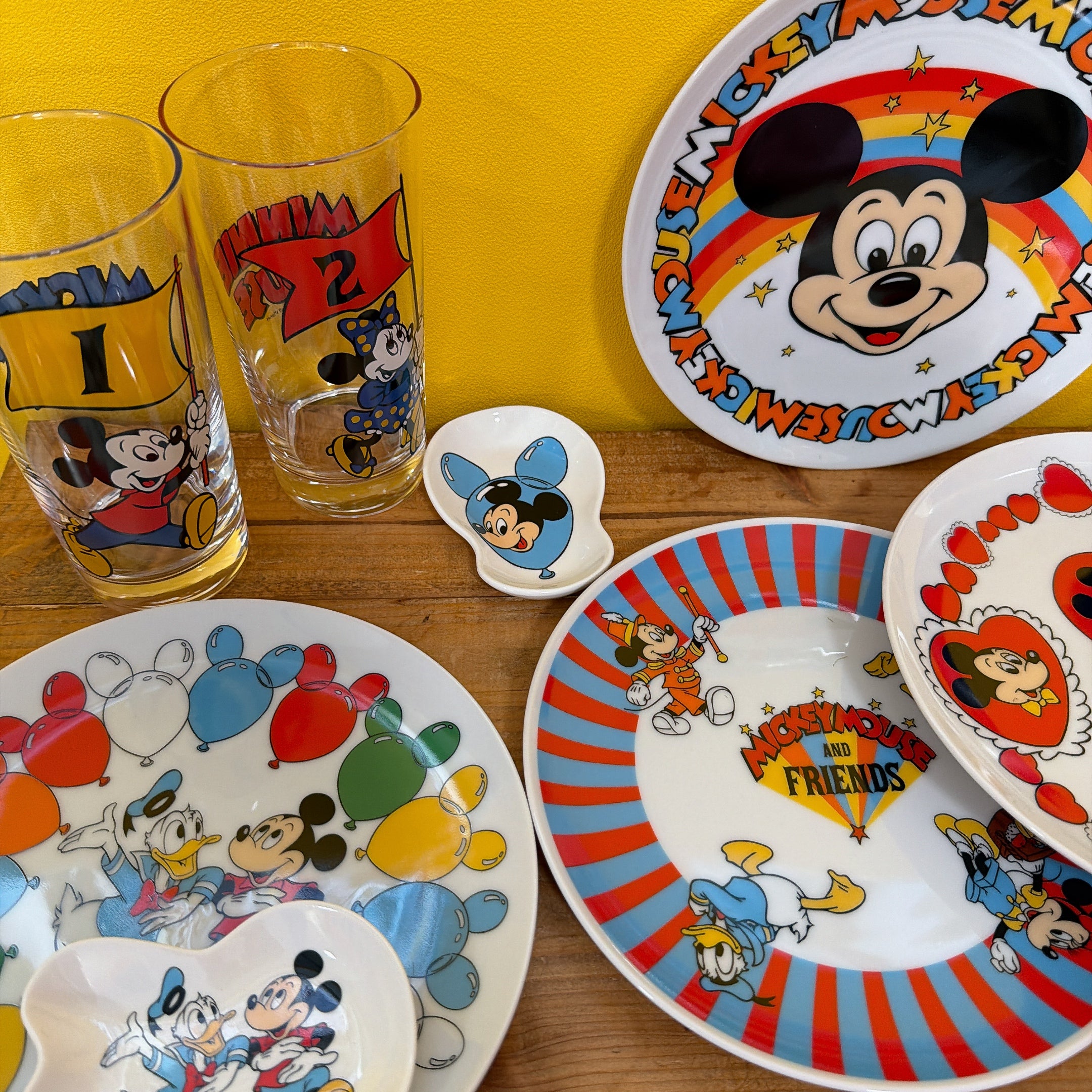 ⭐︎復刻⭐︎NOSTALGICA DISNEY 6種類プレートシリーズ 1月上旬出荷予定