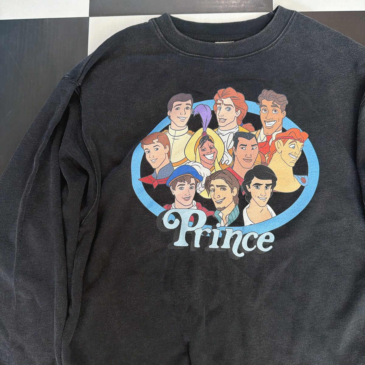 ※予約※ 2種 DISNEY NOSTALGICA PRINCESS&PRINCE フェードウォッシュスウェット 12月中の出荷予定
