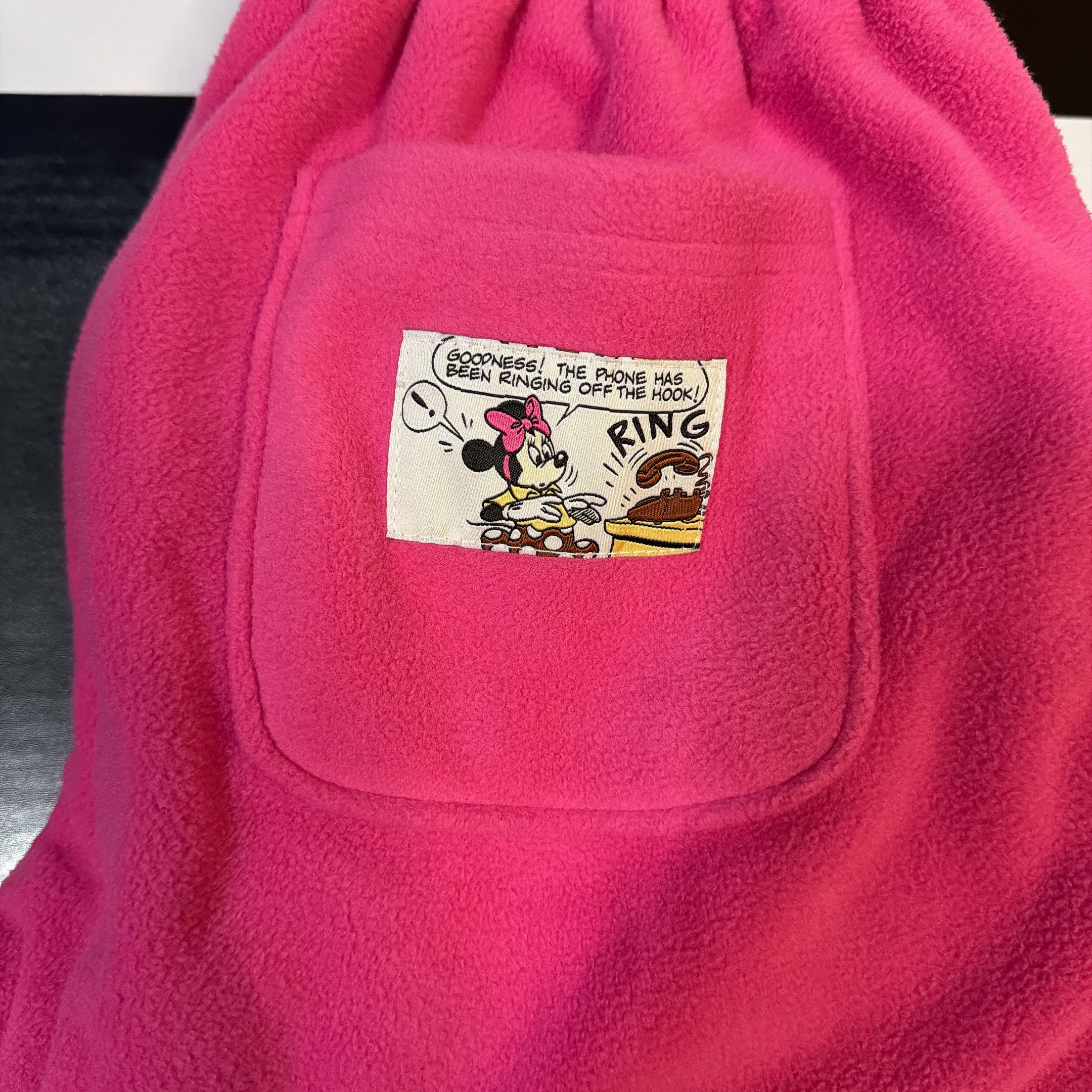 ※予約※6色 ミニーワッペンフリースパンツ 2月中の出荷予定