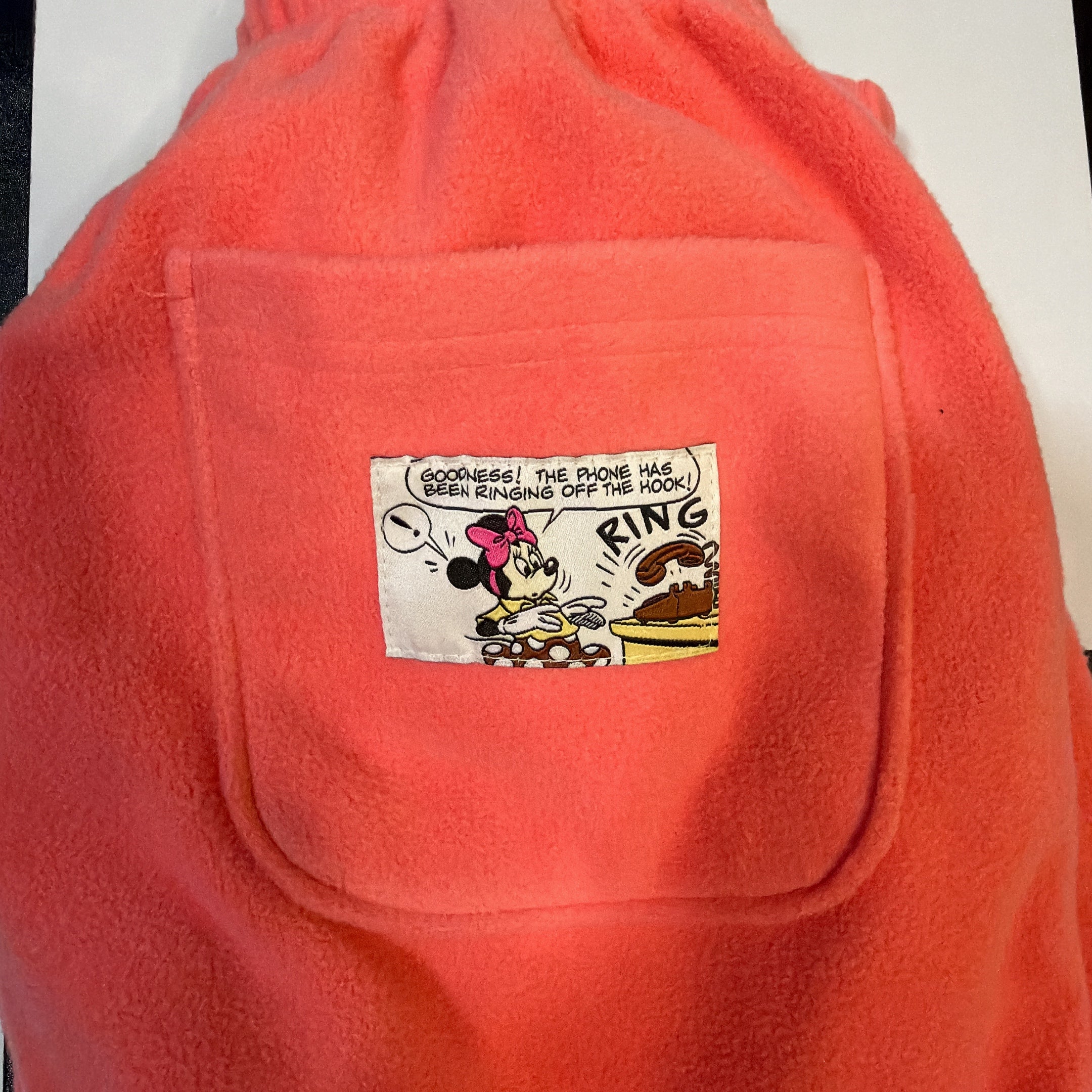 ※予約※6色 ミニーワッペンフリースパンツ 2月中の出荷予定