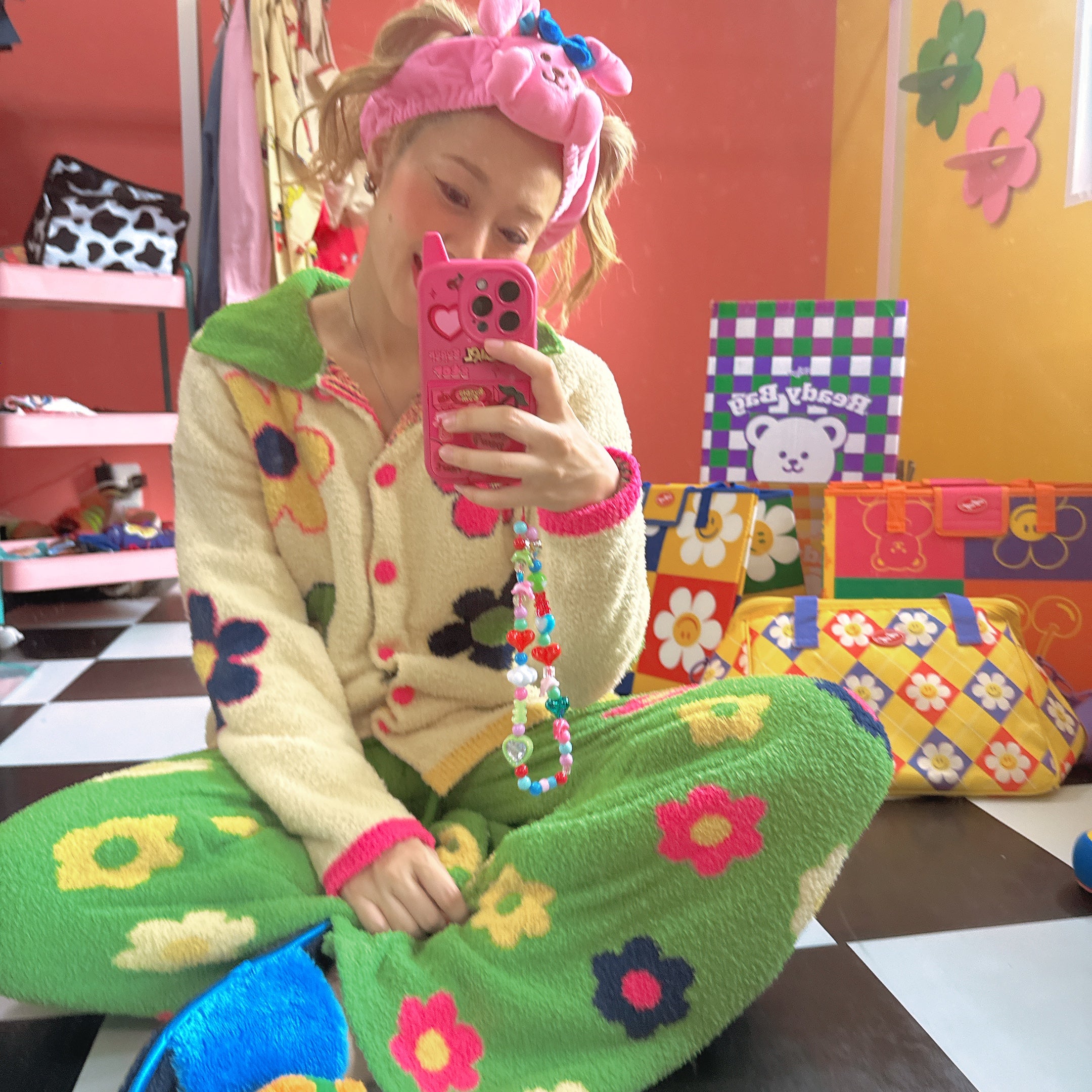 即納 3色 wiggle wiggleパジャマ上下SET
