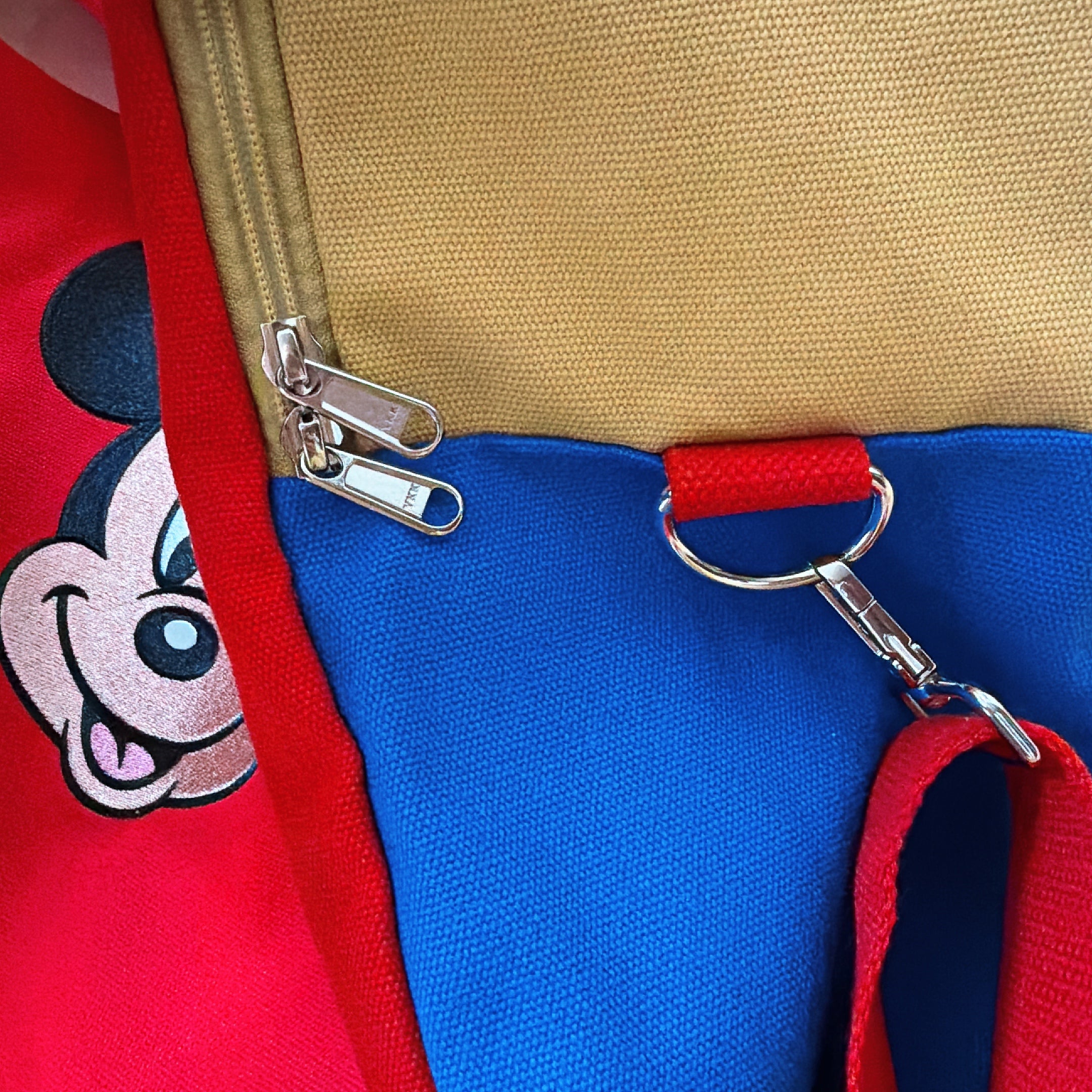 *Pre-order* Two-color Mickey Face Travel Bag Scheduled to ship in late February