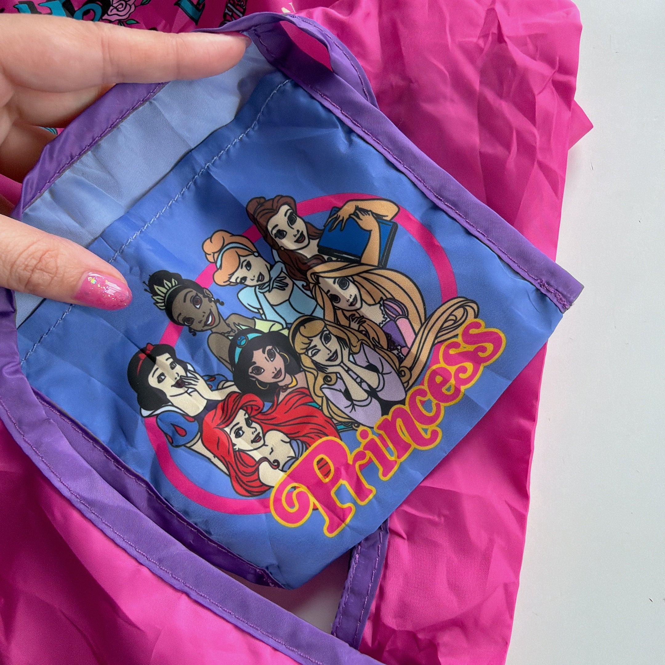 ※予約※DISNEY NOSTALGICA プリンセス ポーチ付きエコバッグ 8月下旬〜9月上旬ごろのお届け予定