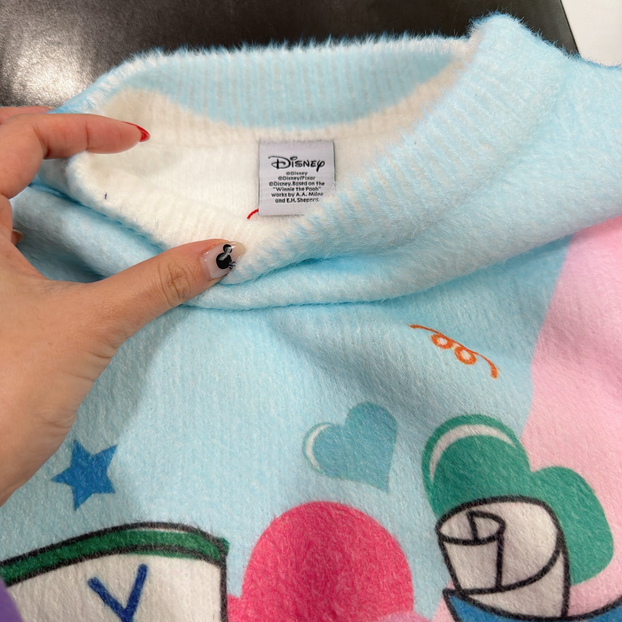 ※予約※ミッキーミニーバイカラービッグニット 2月下旬ごろのお届け予定