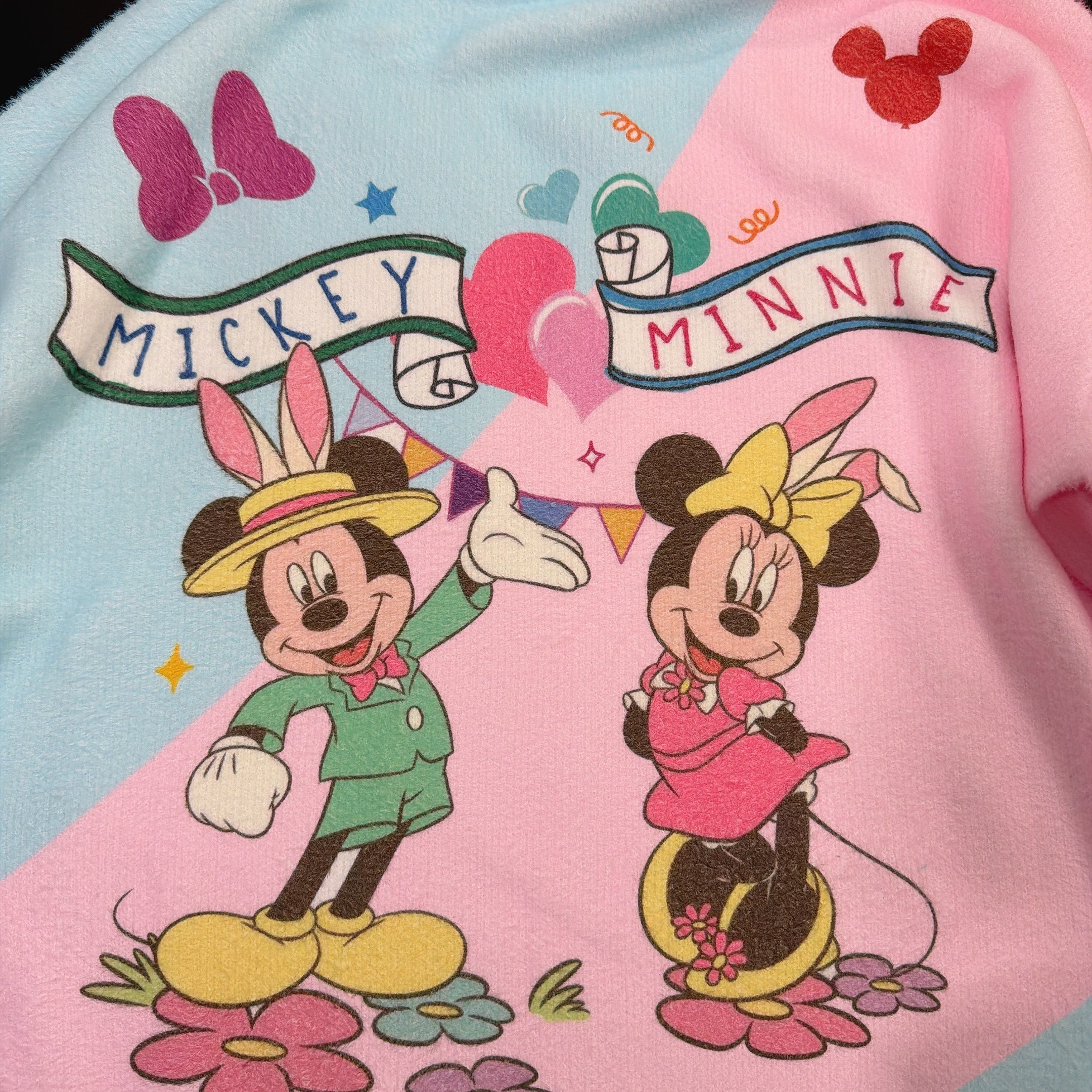 ※予約※ミッキーミニーバイカラービッグニット 2月下旬ごろのお届け予定