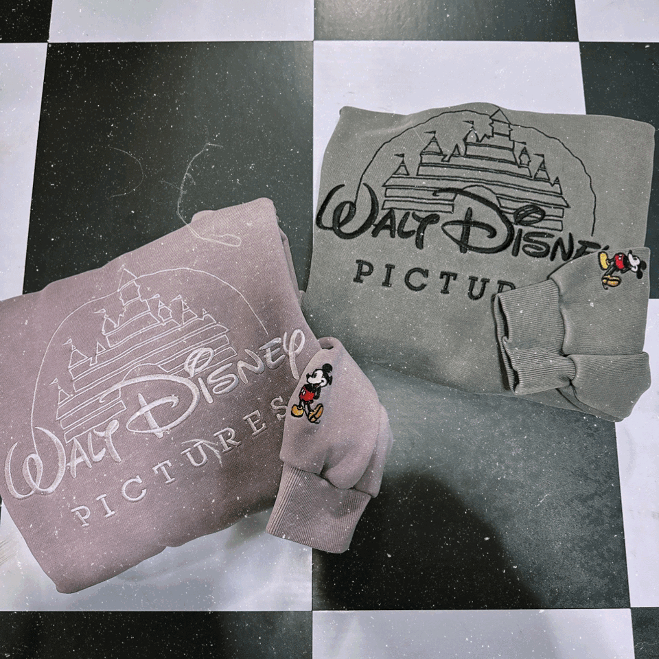 WALT DISNEY ピグメントスウェット 再再再再再再販 2色 リバイバル商品 WALT DISNEY ピグメント