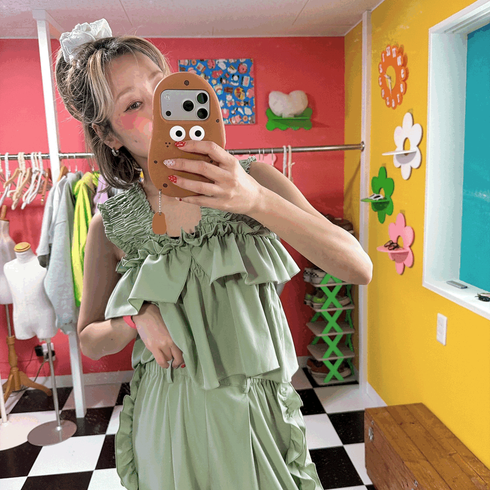 ※予約※2種類 いろんな着方が出来るブラウス 2月中旬ごろのお届け予定