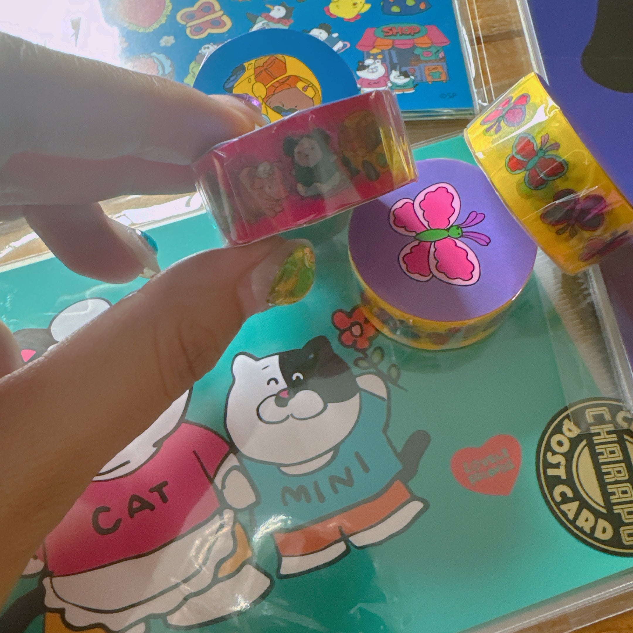 即納 2種類 LOVELY FRIENDS マスキングテープ 2〜3営業日で発送