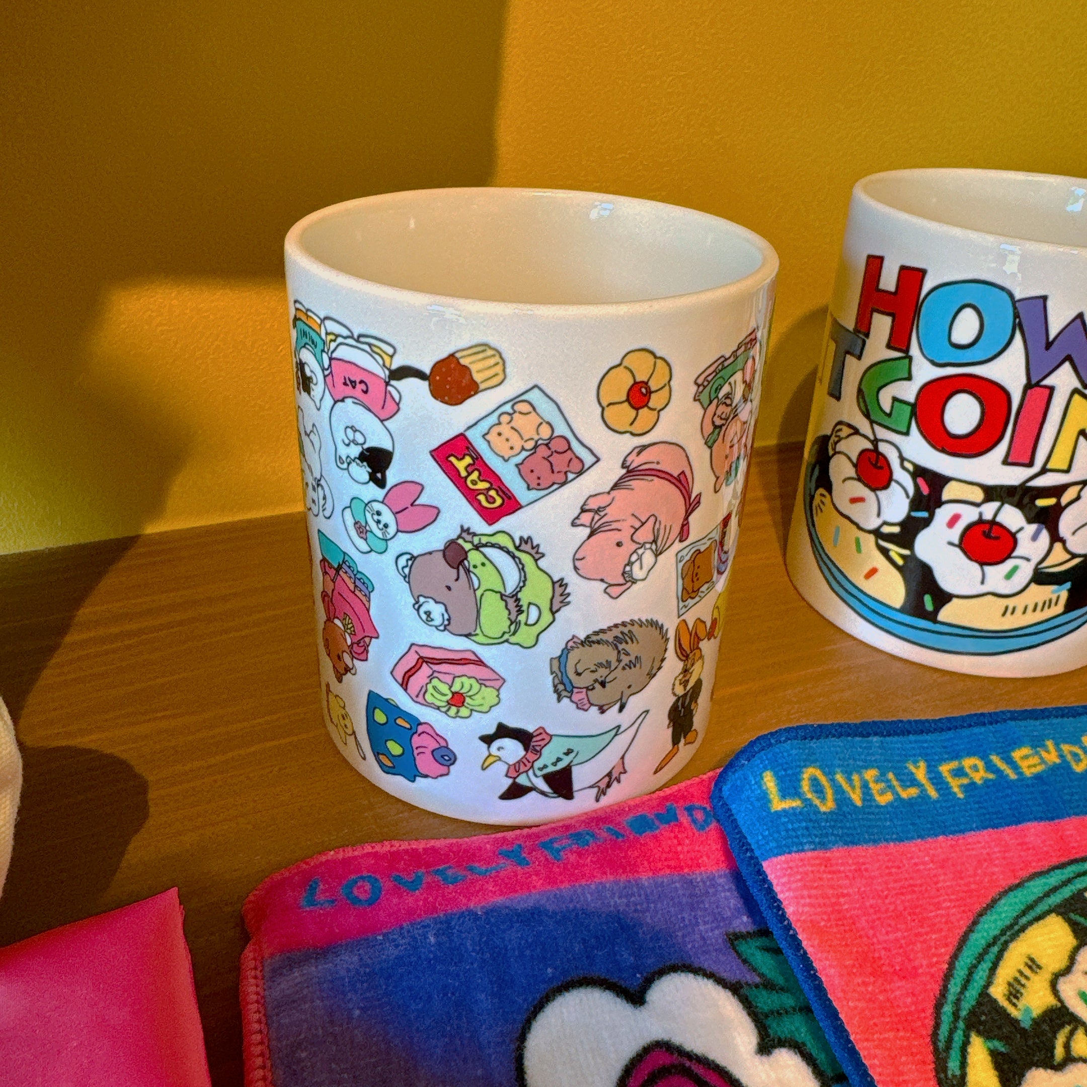 即納 NEW!LOVELY FRIENDS 4種類 ラブリーフレンズのマグカップ 2〜3営業日で発送