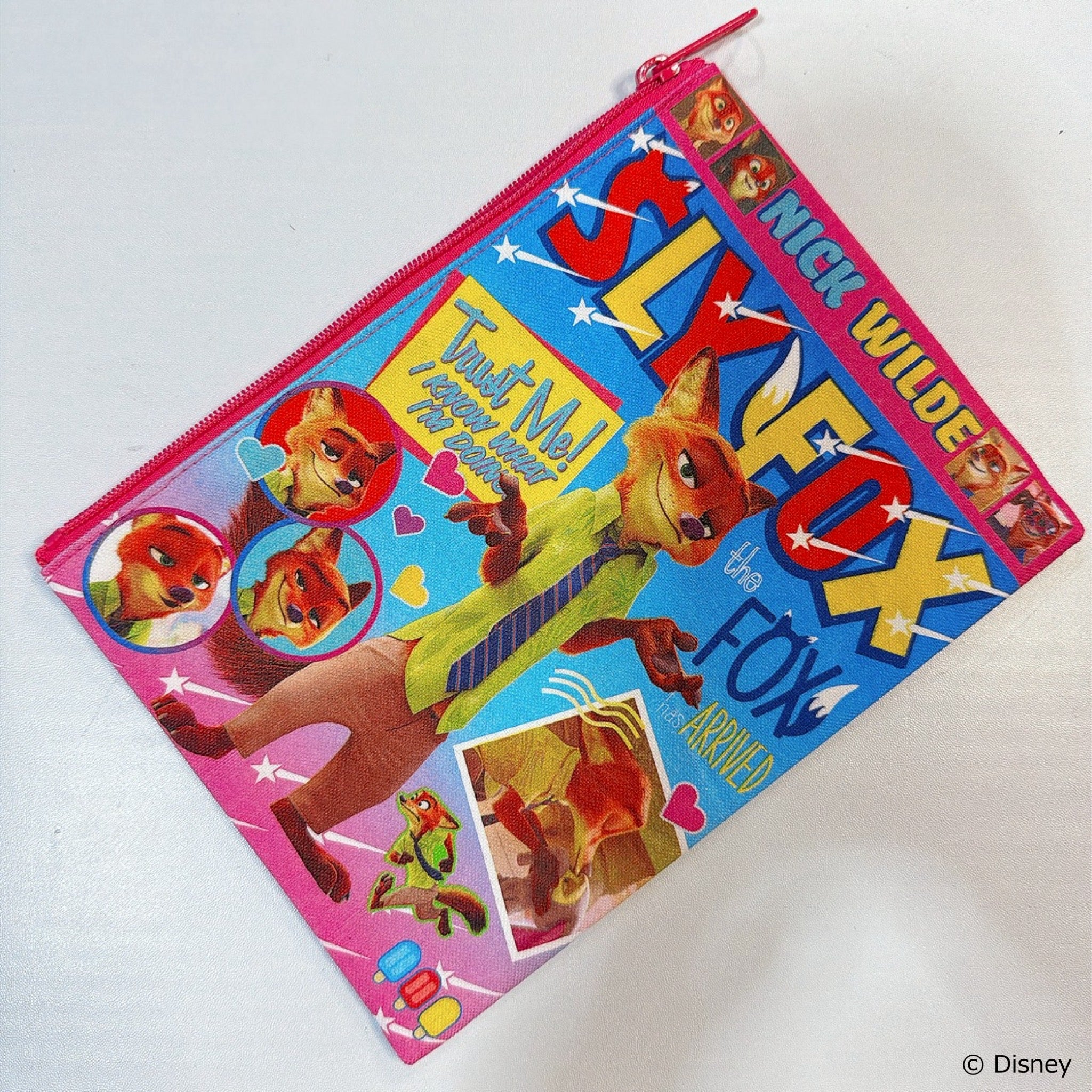 ※上限あり予約※ズートピアニックデザインコレクション フラットポーチ 2月中旬頃出荷予定