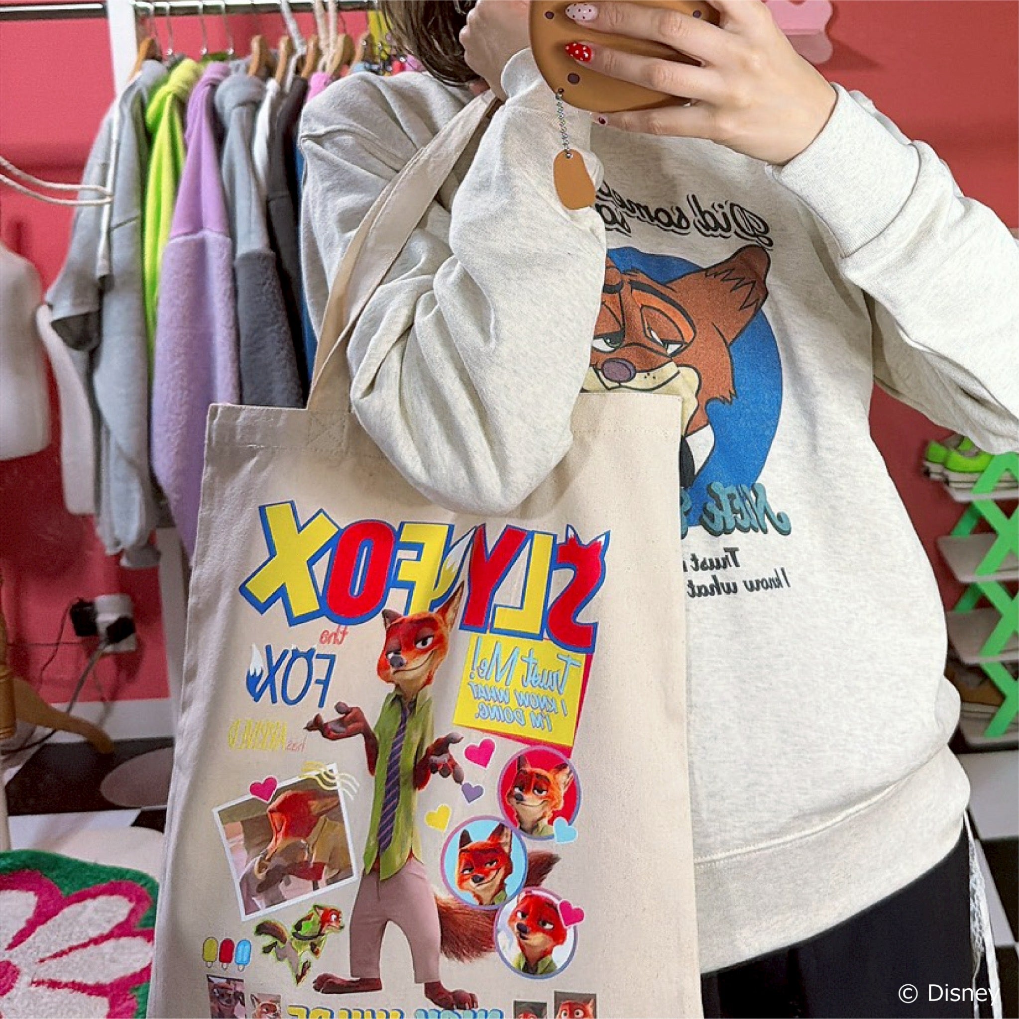 ※上限あり予約※3色 ズートピアニックデザインコレクション スウェット 2月下旬頃出荷予定