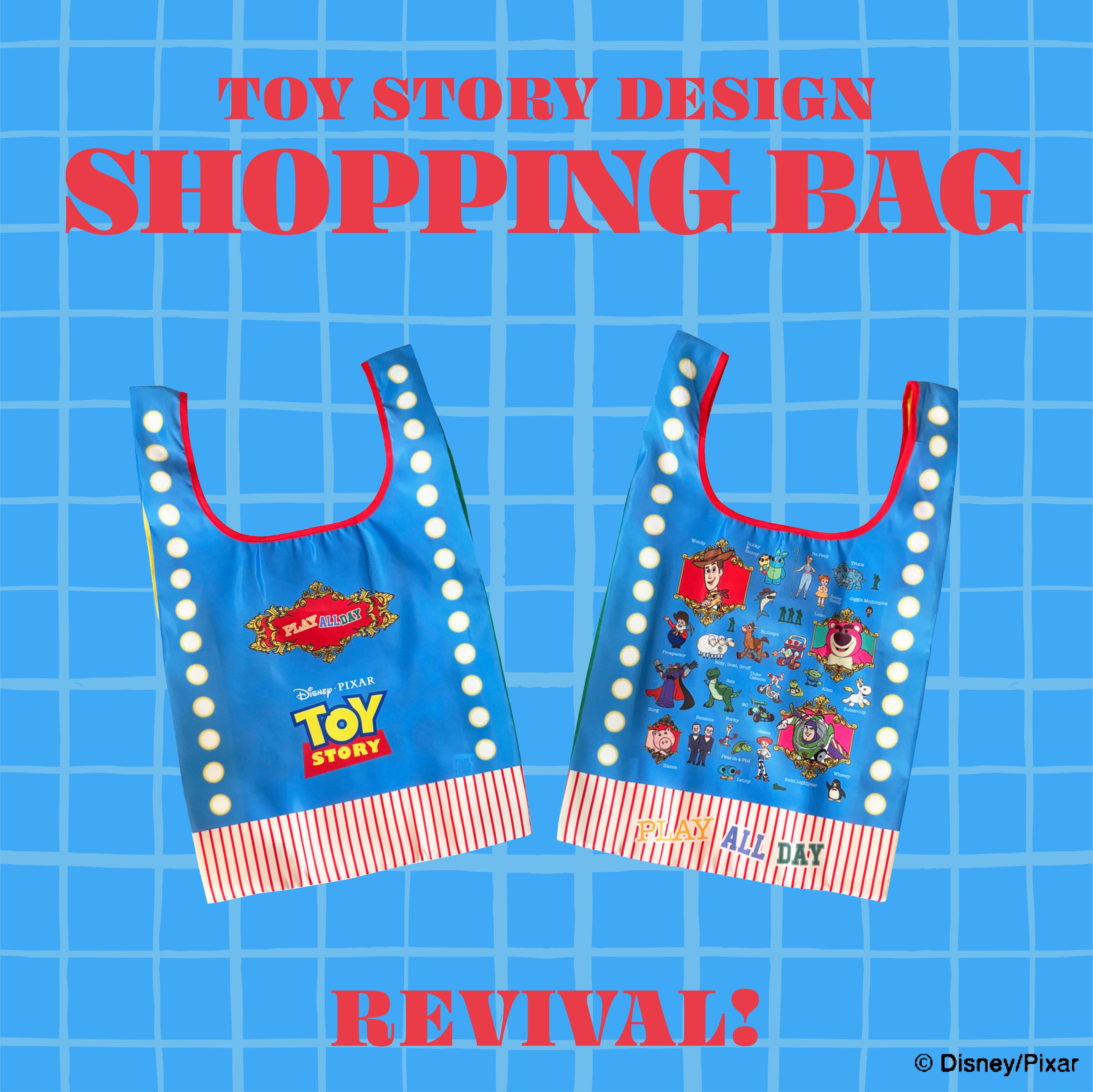 ※再再生産予約※トイストーリーシリーズ⭐︎ショッピングバッグ4月中の出荷予定