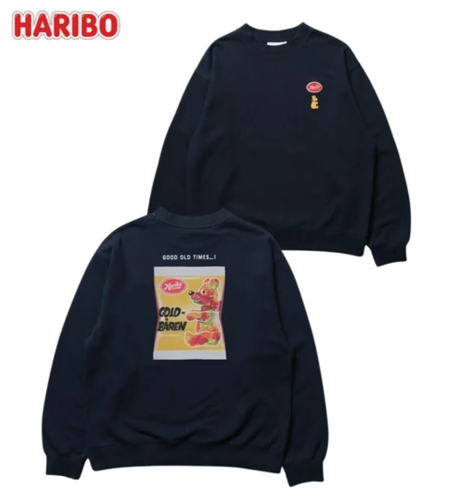 ※上限あり予約※2種類3色 ヴィンテージライクHARIBOスウェット 12月中旬〜下旬ごろのお届け予定