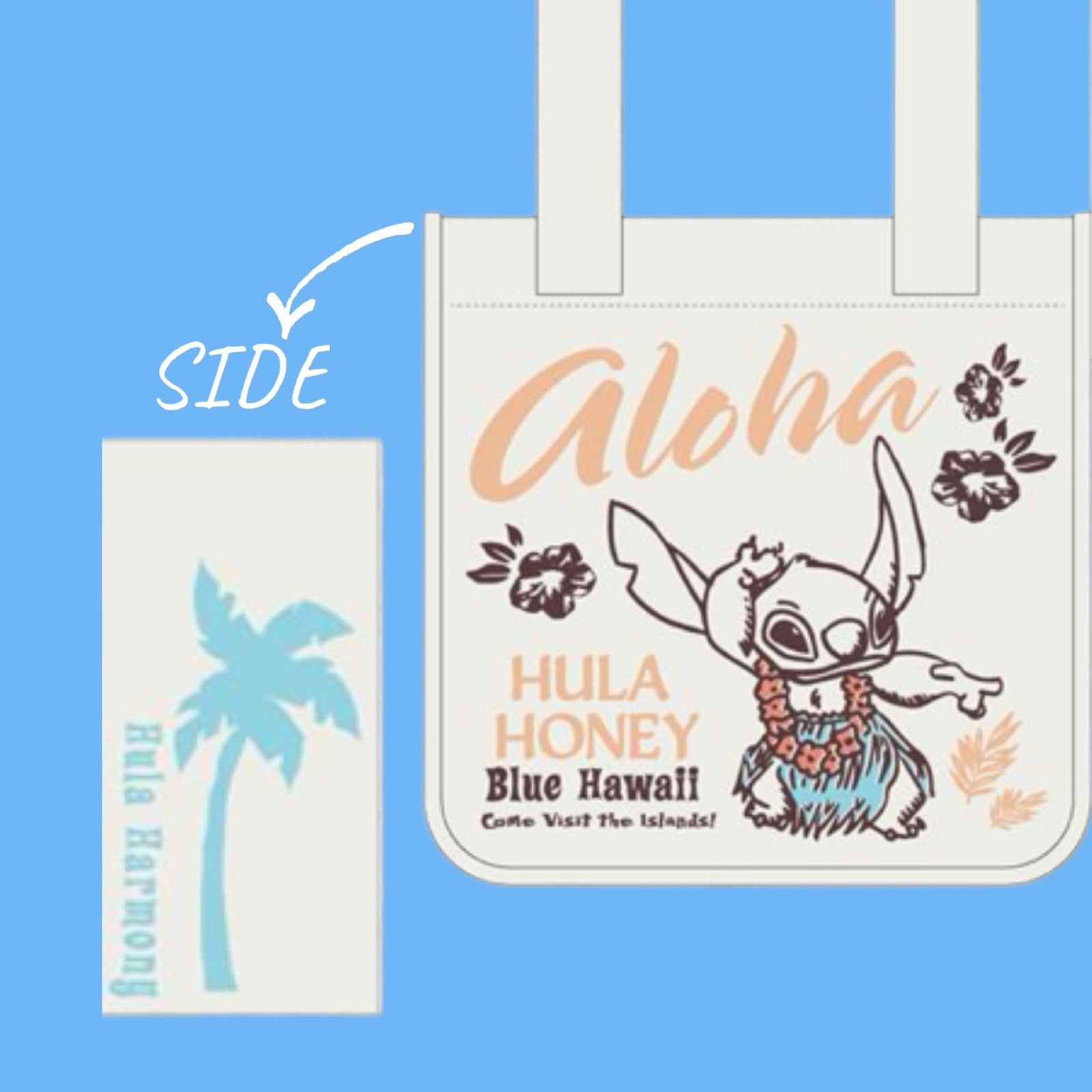 *Pre-order* Two types of Stitch series tote bags Scheduled to be shipped in May