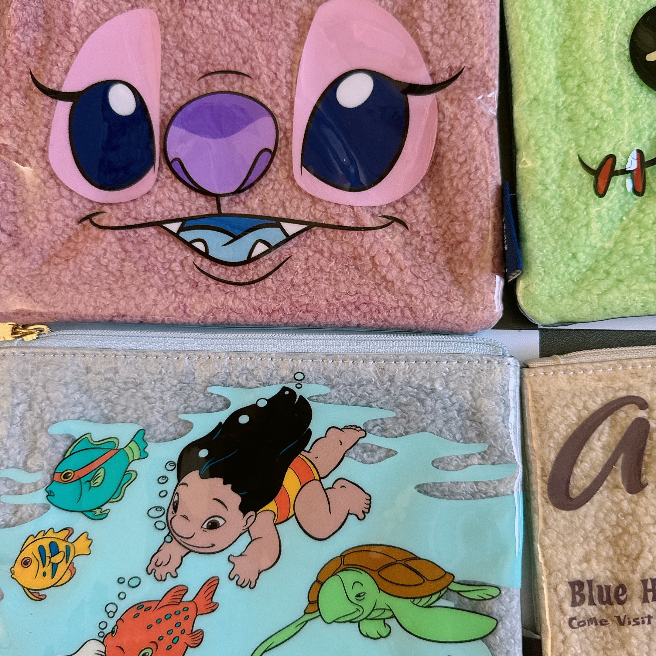 *Pre-order* Stitch Series Fluffy Vinyl Pouch Scheduled to ship in May