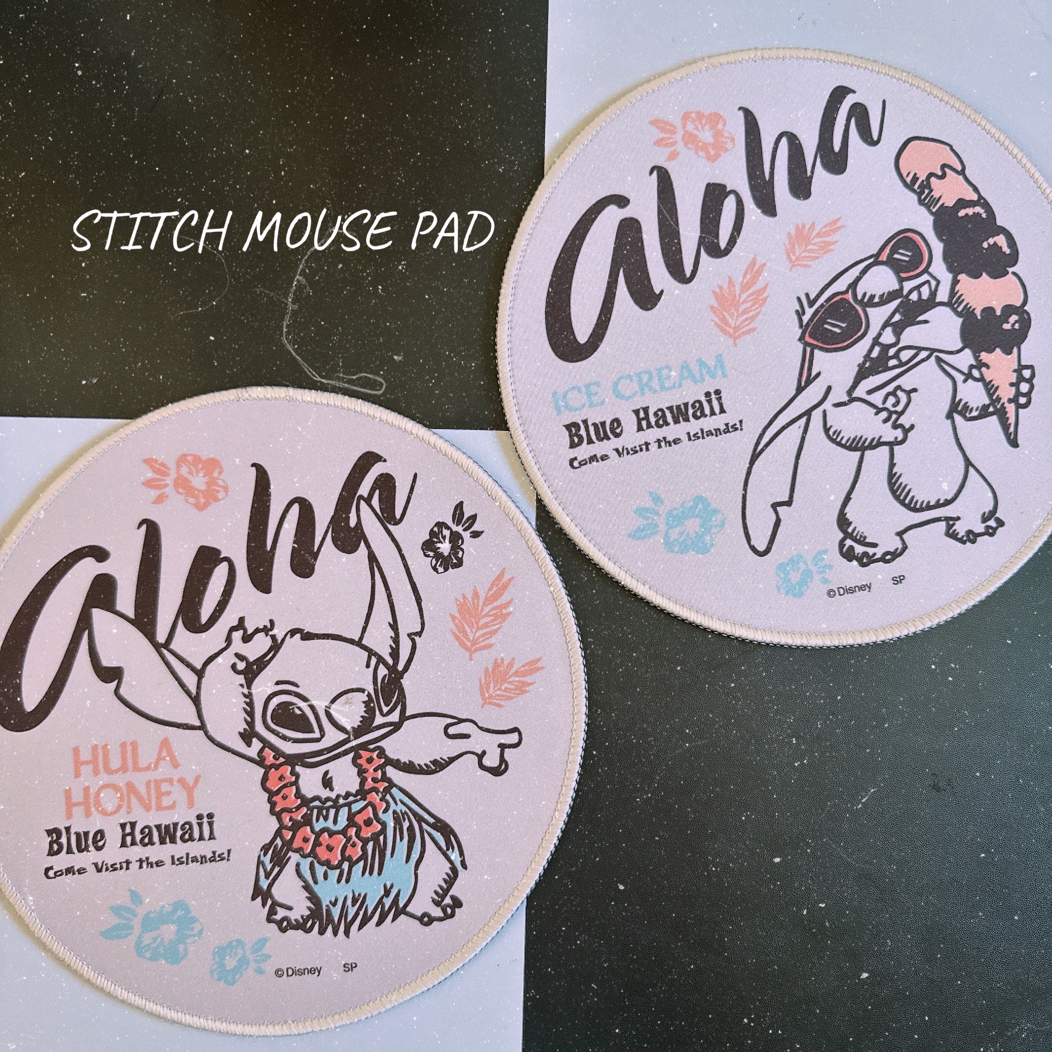 *Pre-order* Two types of Stitch series mouse pads will be shipped in May