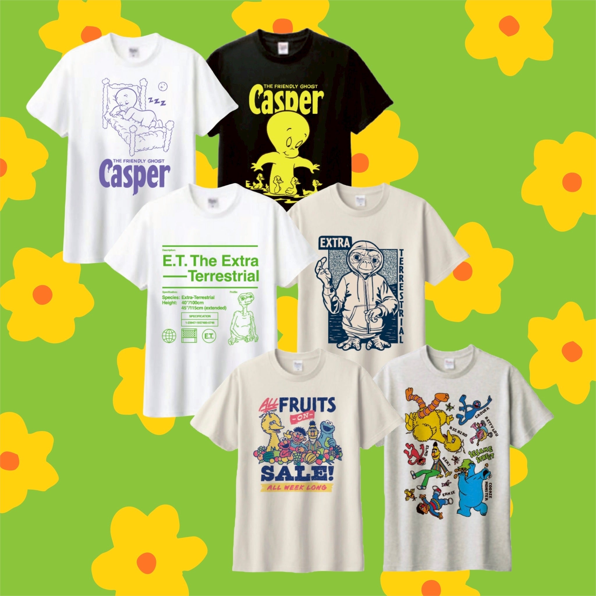 ※2026 SST shirt pre-order ※49 types in total! American character collection T-shirt series Scheduled to ship in April