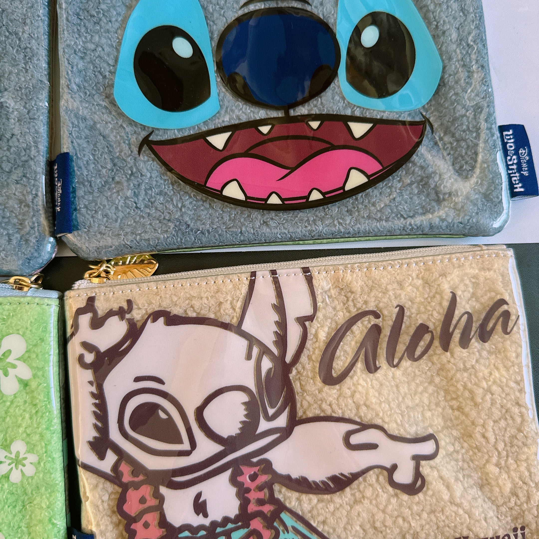 *Pre-order* Stitch Series Fluffy Vinyl Pouch Scheduled to ship in May