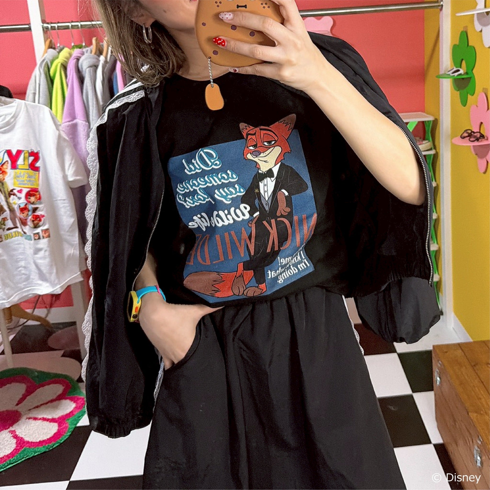 ※上限あり予約※3色 ズートピアニックデザインコレクション Tシャツ 2月下旬頃出荷予定