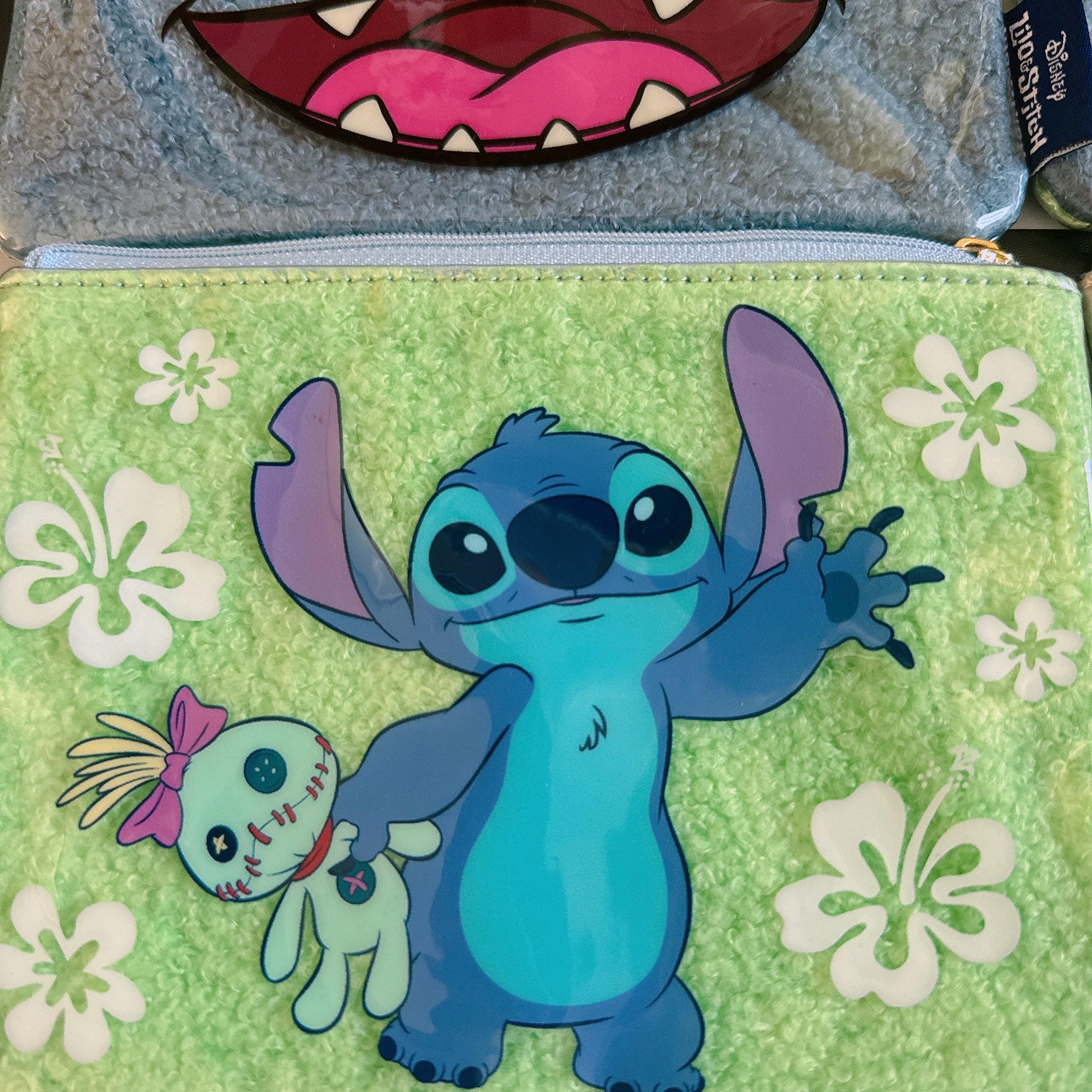 *Pre-order* Stitch Series Fluffy Vinyl Pouch Scheduled to ship in May