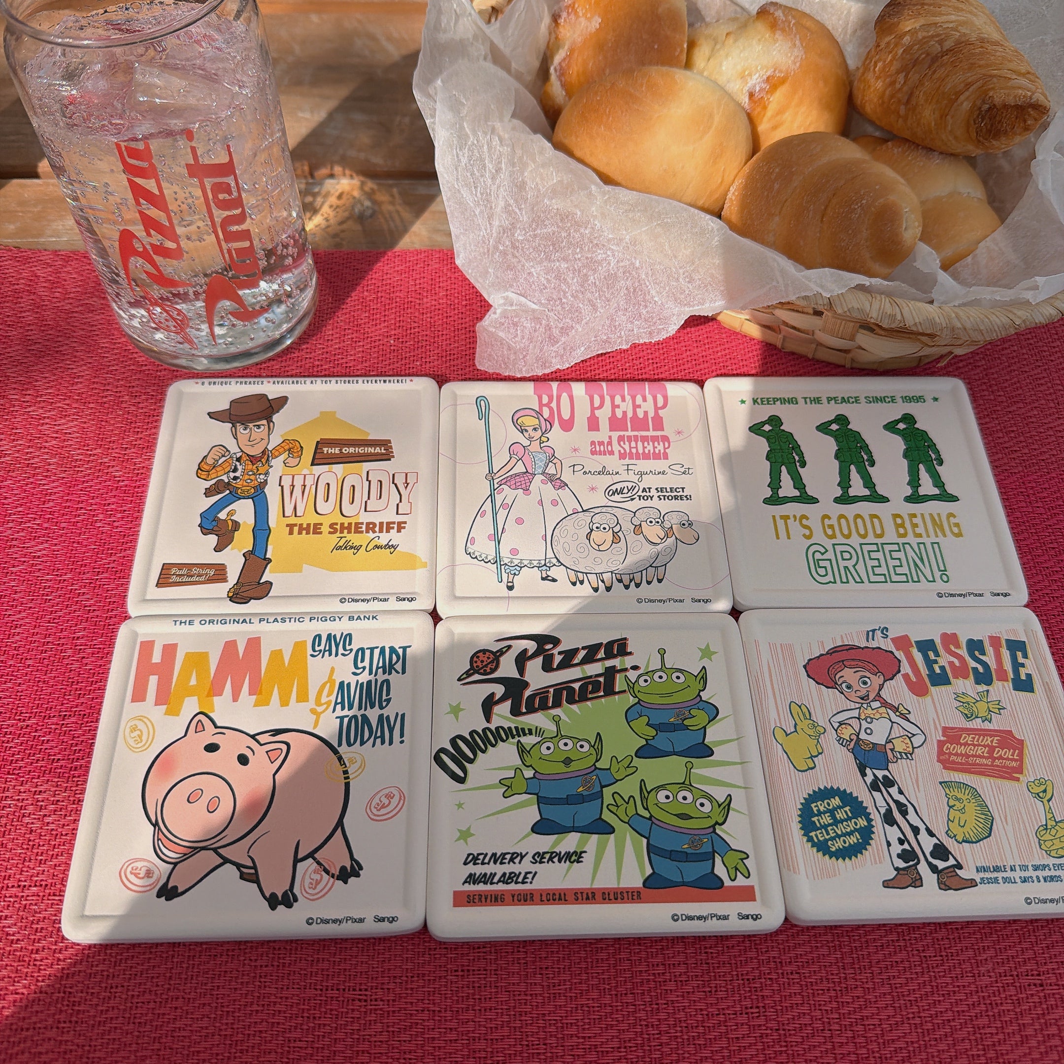 ※予約※全22種類 DISNEY吸水コースター 4月中の出荷予定