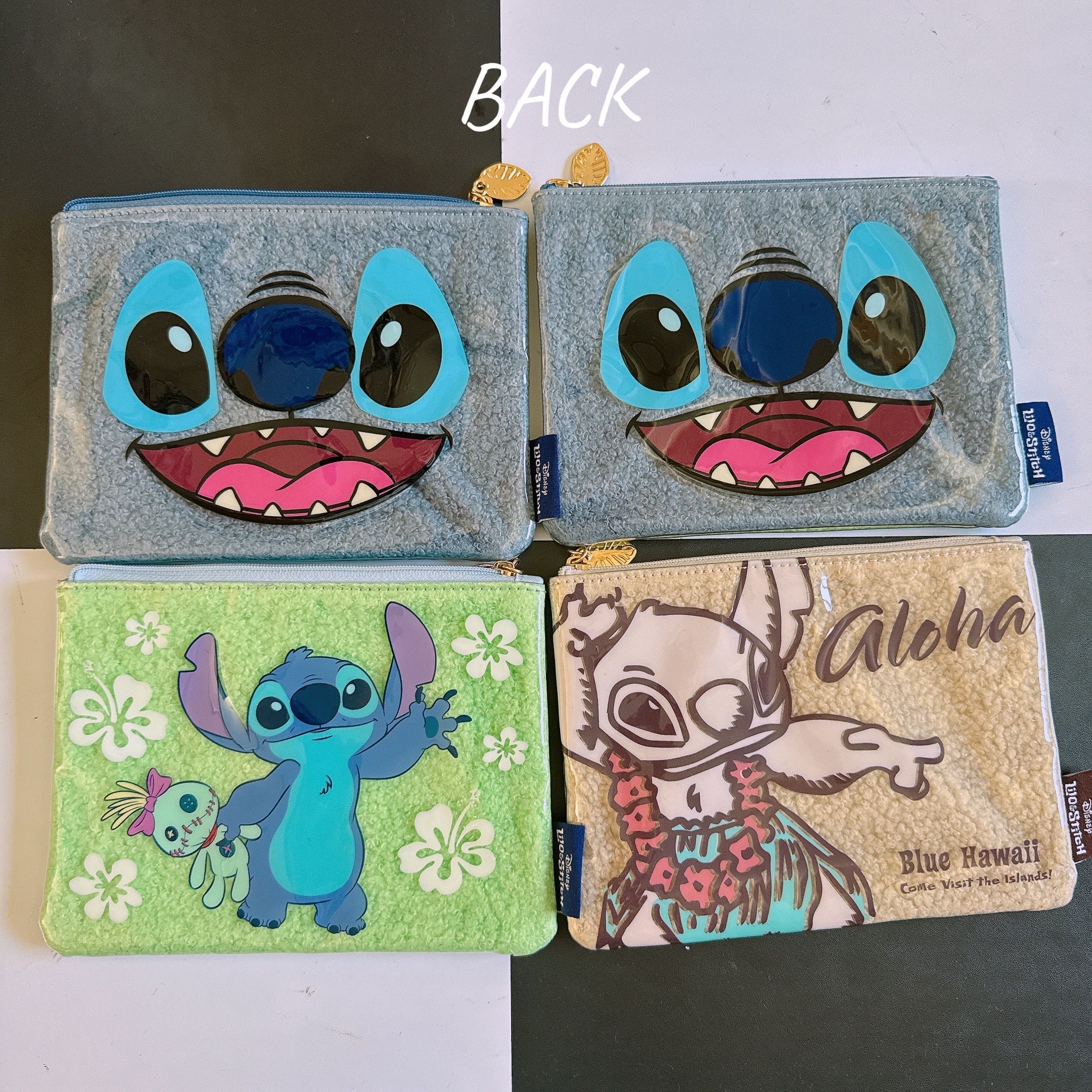 *Pre-order* Stitch Series Fluffy Vinyl Pouch Scheduled to ship in May