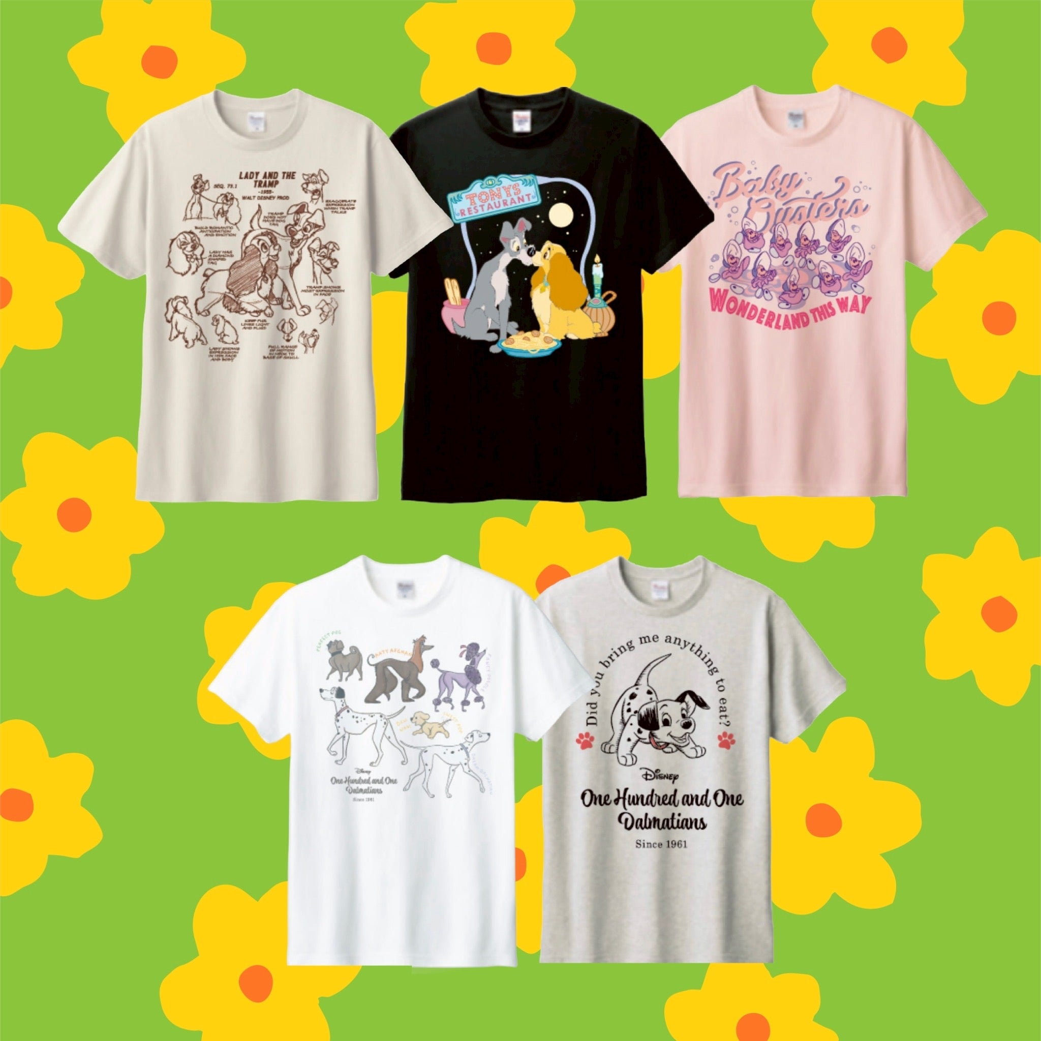 ※2026 SST shirt pre-order ※49 types in total! Disney Tee Series 02 Scheduled to ship in April