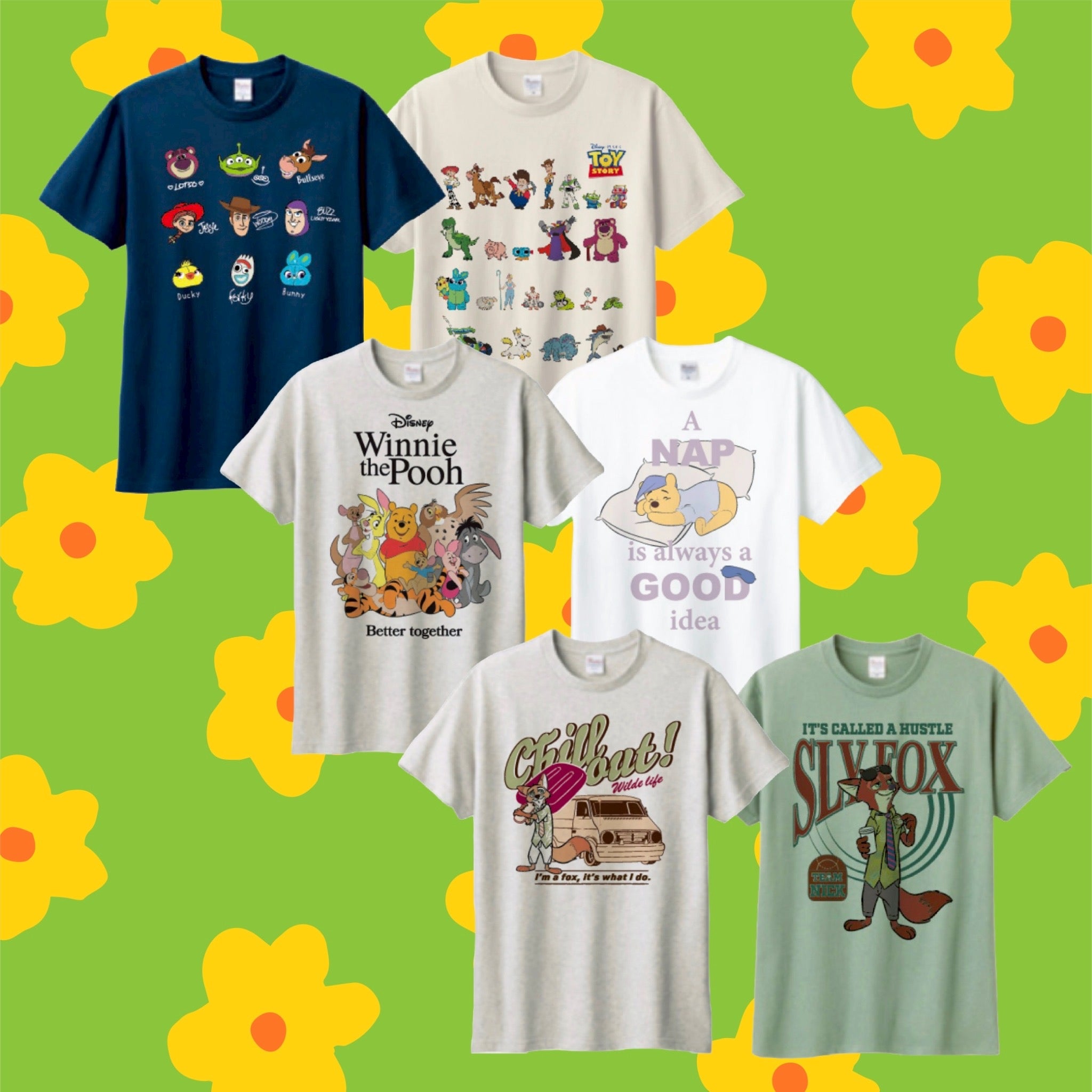 ※2026 SST shirt pre-order ※49 types in total! Disney PIXER TEE Series 01 Scheduled to ship in April