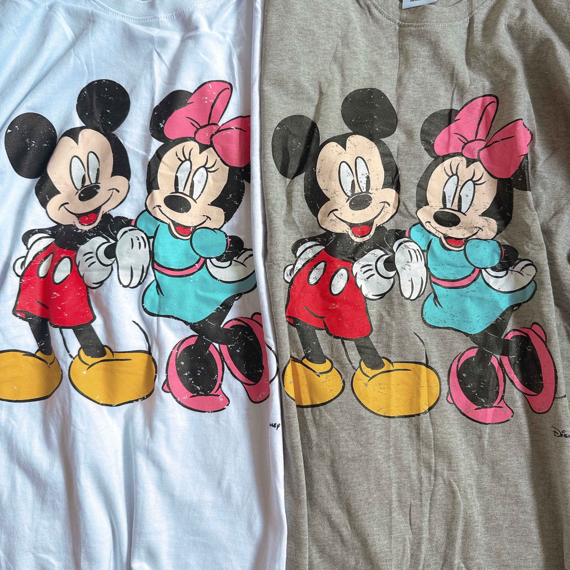 ※予約※2色 ミキミニ掠れプリントロンTEE 10月中の出荷予定