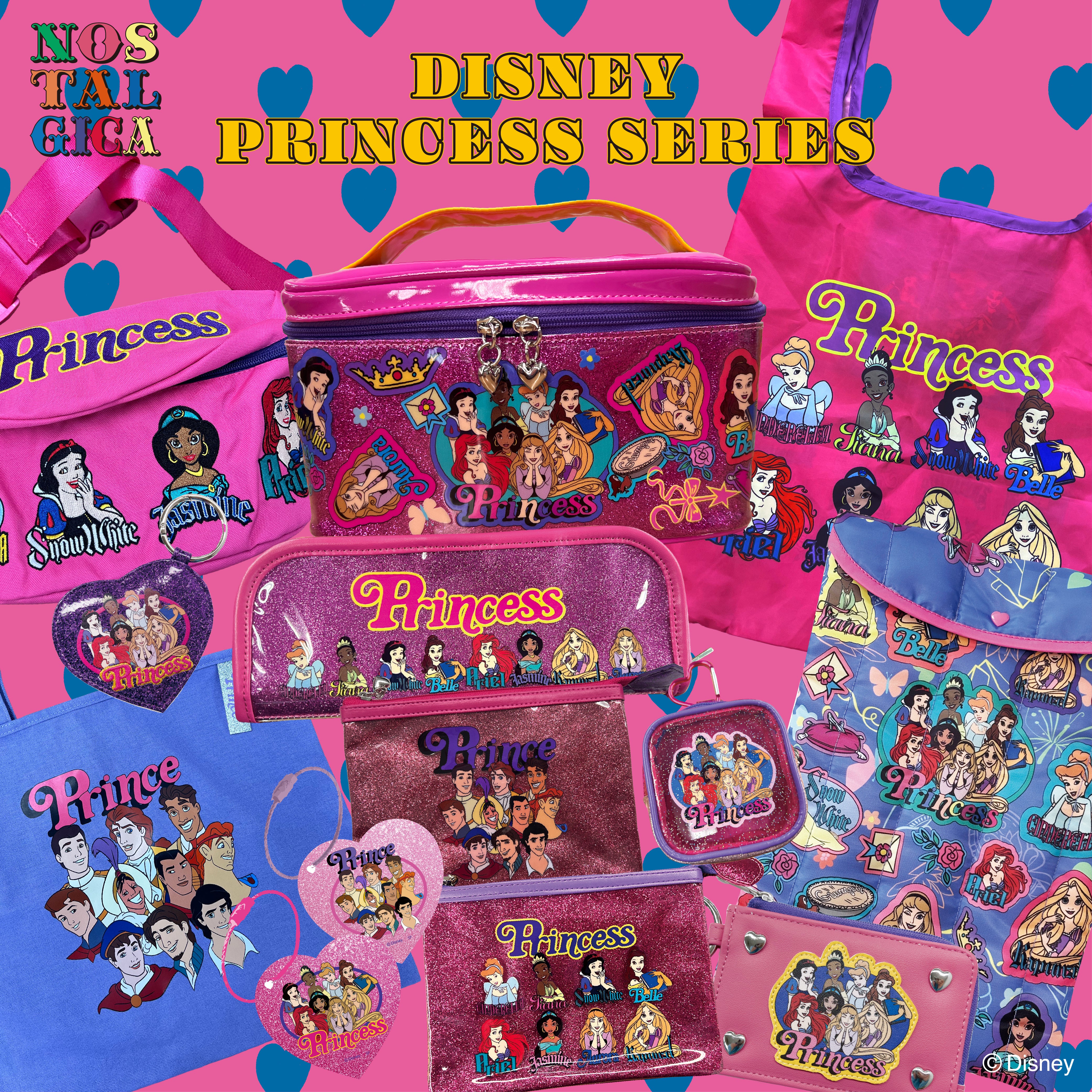 ※予約※ DISNEY NOSTALGICA プリンセス ミラーキーチェーン 8月下旬〜9月上旬ごろのお届け予定