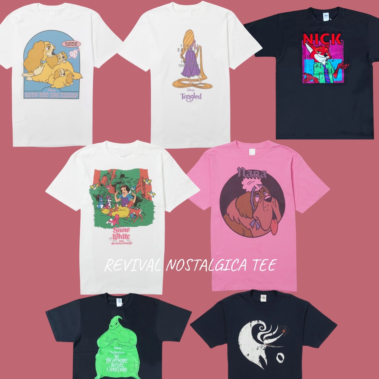 ※リバイバル商品※7種類 NOSTALGICA TEE♡11月上旬〜中旬出荷予定