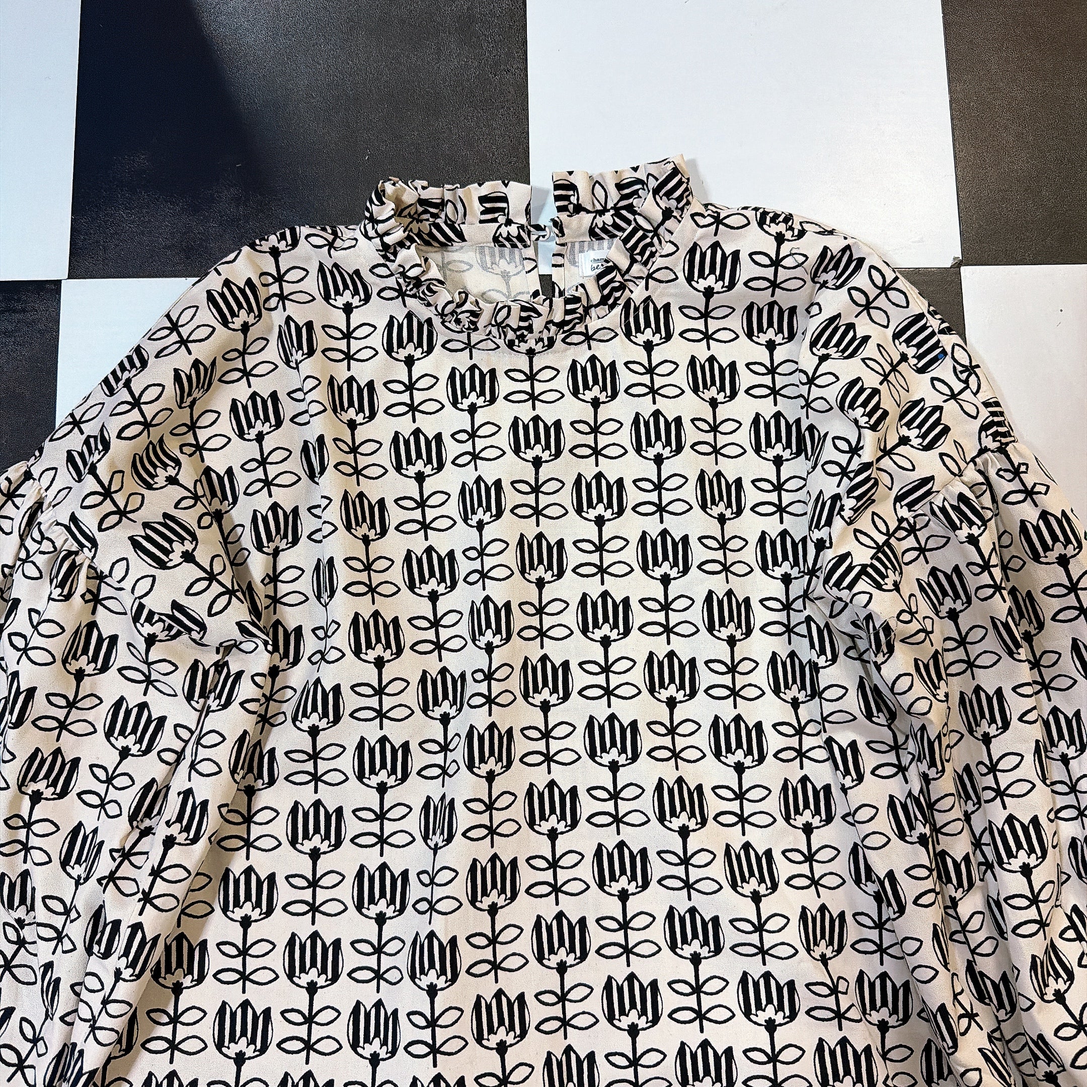 3種類 1点もの即納 ちゃまベベハンドメイド 総柄ワンピース&ブラウス