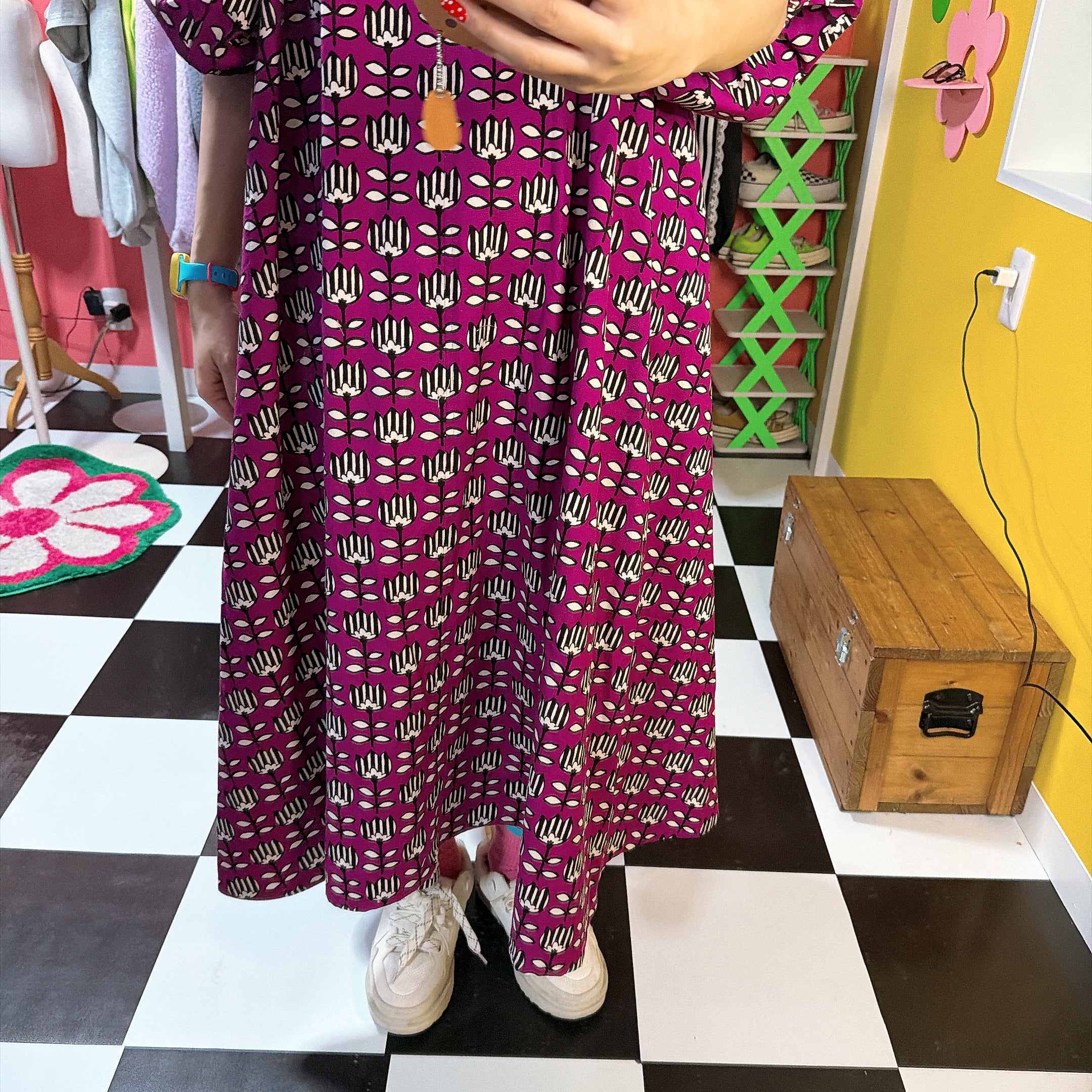 3種類 1点もの即納 ちゃまベベハンドメイド 総柄ワンピース&ブラウス