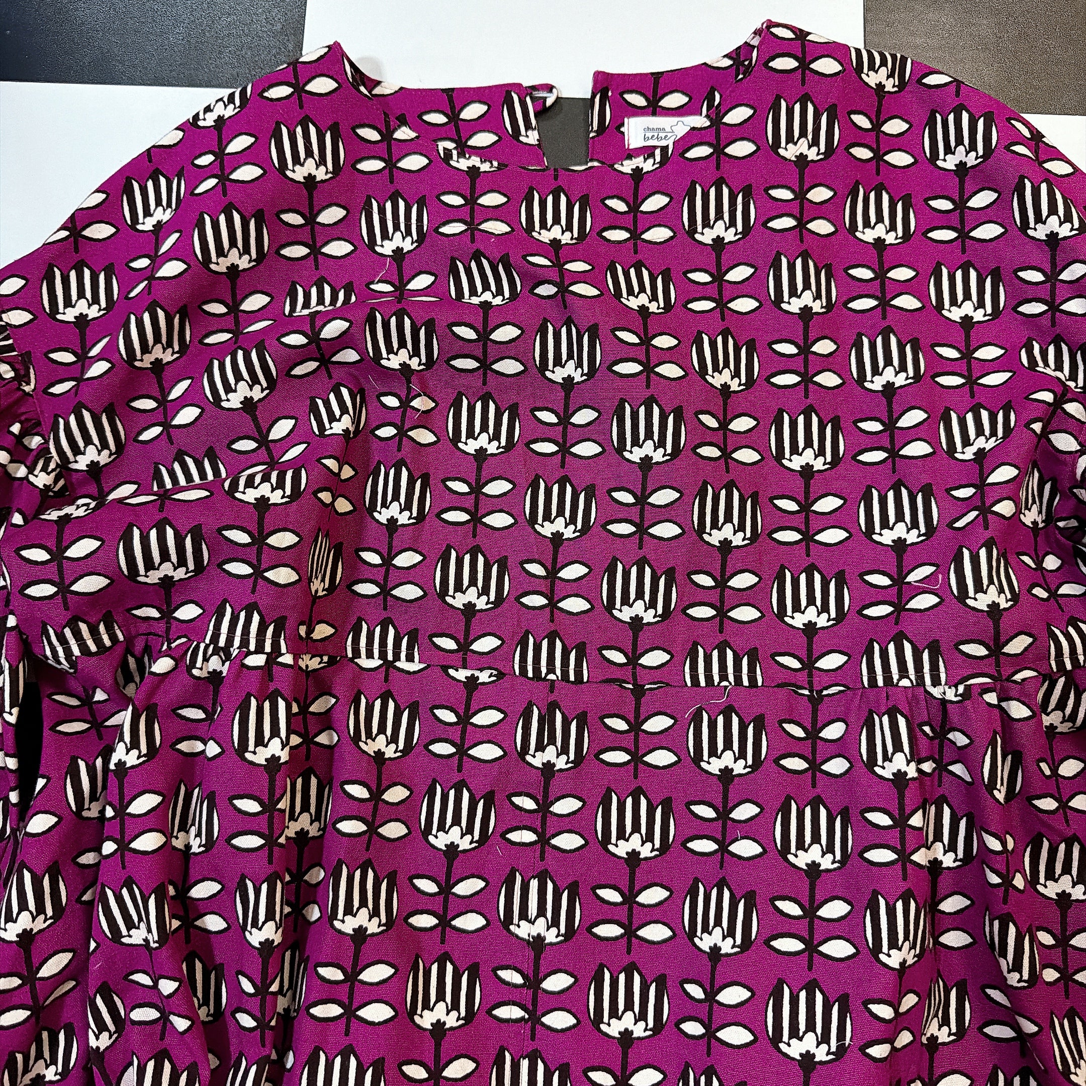 3種類 1点もの即納 ちゃまベベハンドメイド 総柄ワンピース&ブラウス