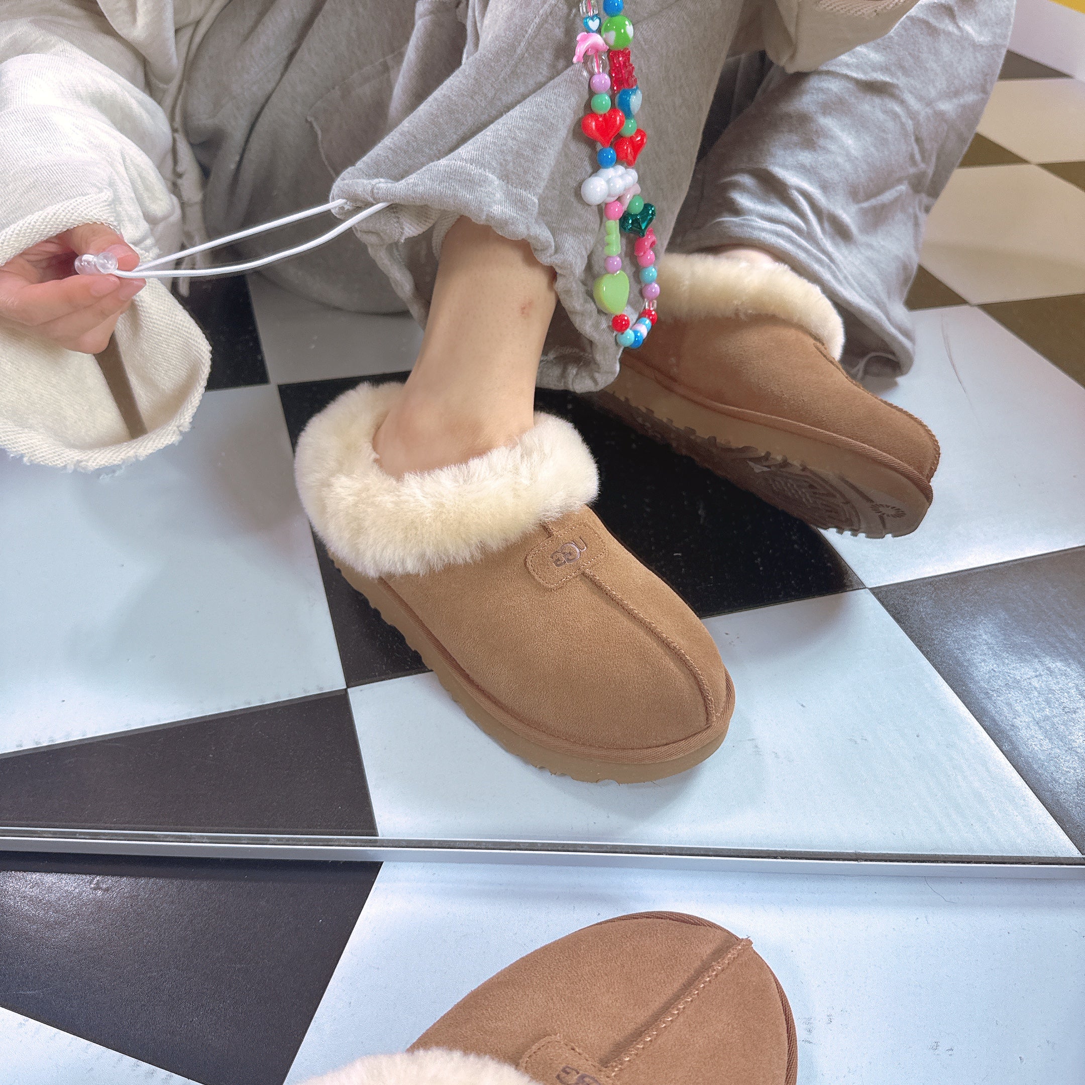 ※予約※ 2色 I♡MICKEYスウェットパンツ 10月下旬ごろのお届け予定