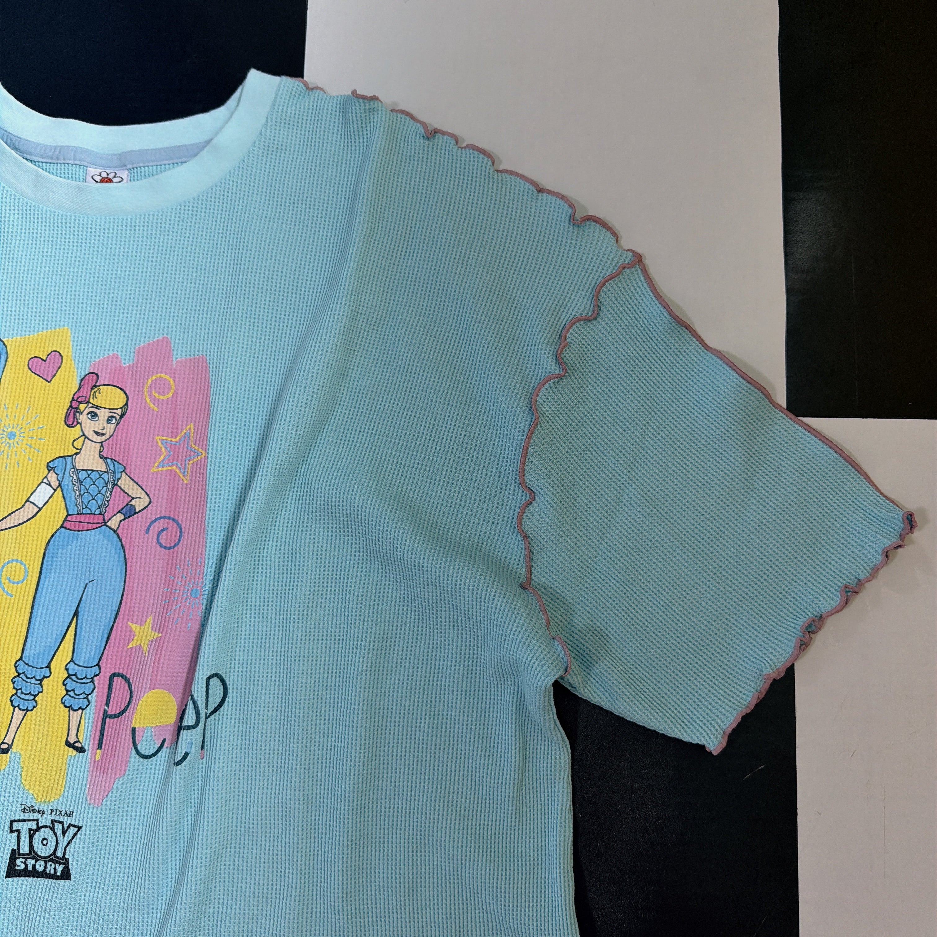 ※予約※2種類 DISNEY/PIXAR LINK@オリジナル TOY STORY ワッフルメローTEE  9月中の出荷予定