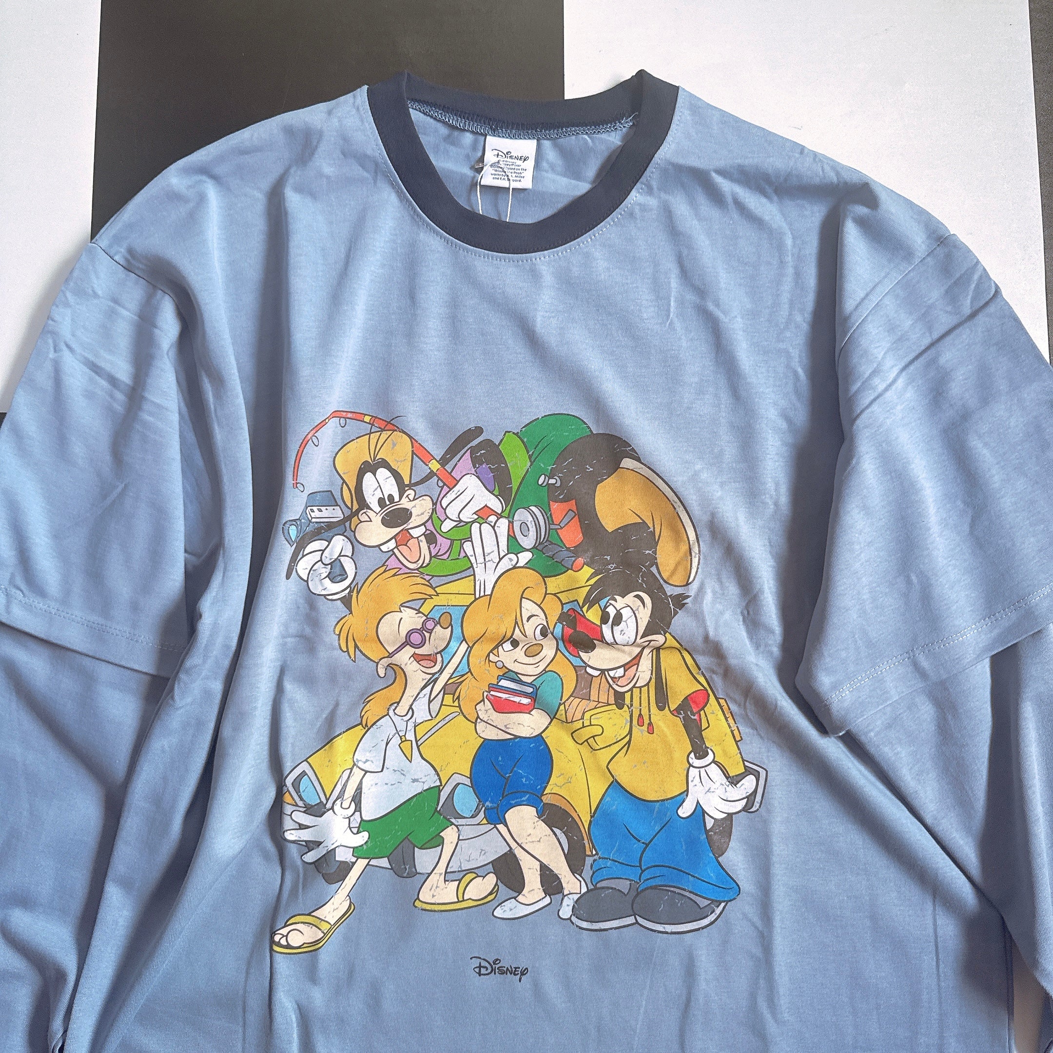 ※予約※2色 グーフィームービー♡レイヤード風ロンTEE 10月中の出荷予定
