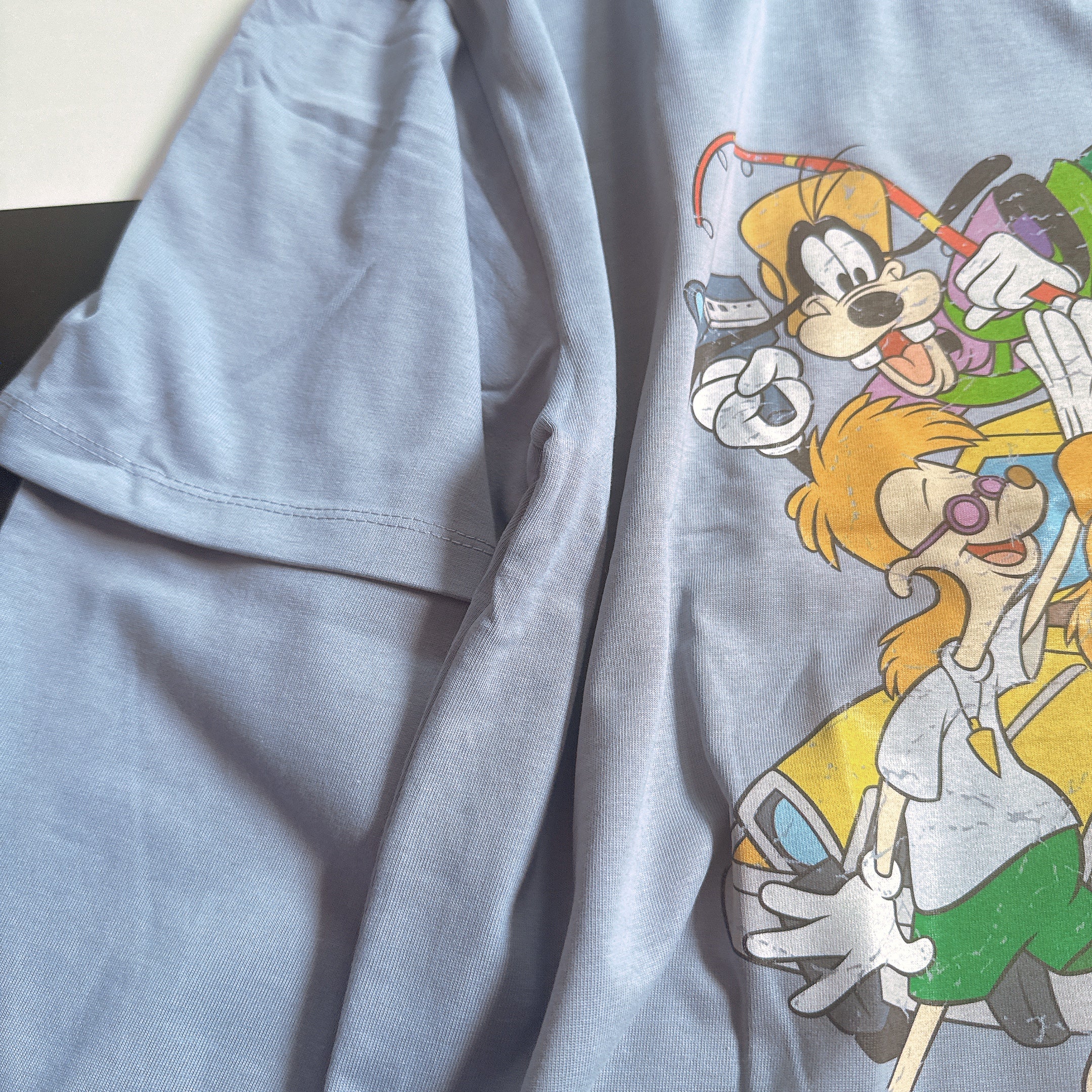 ※予約※2色 グーフィームービー♡レイヤード風ロンTEE 10月中の出荷予定