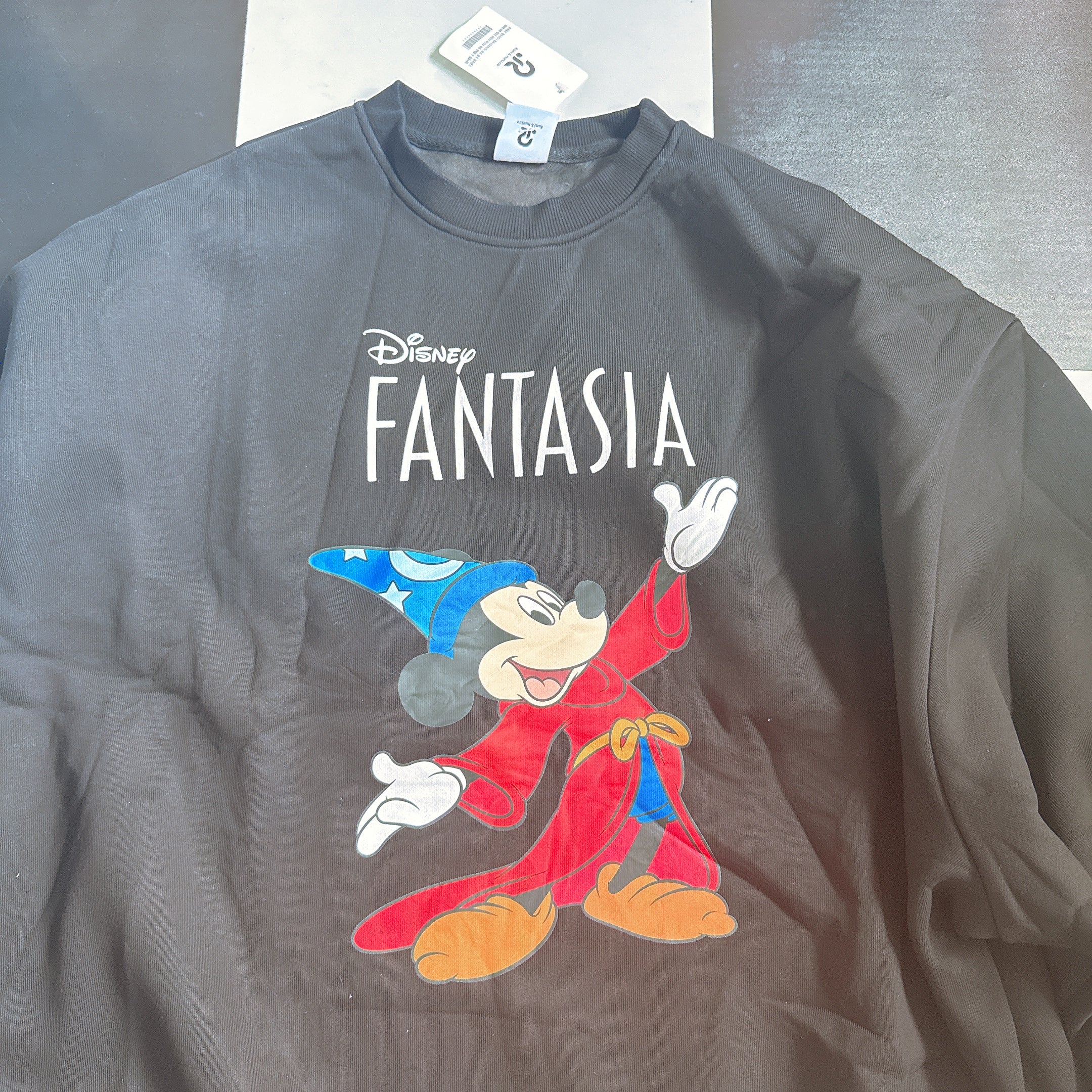 ※予約※ 2色 FANTASIAミッキースウェット 10月下旬～11月上旬ごろのお届け予定