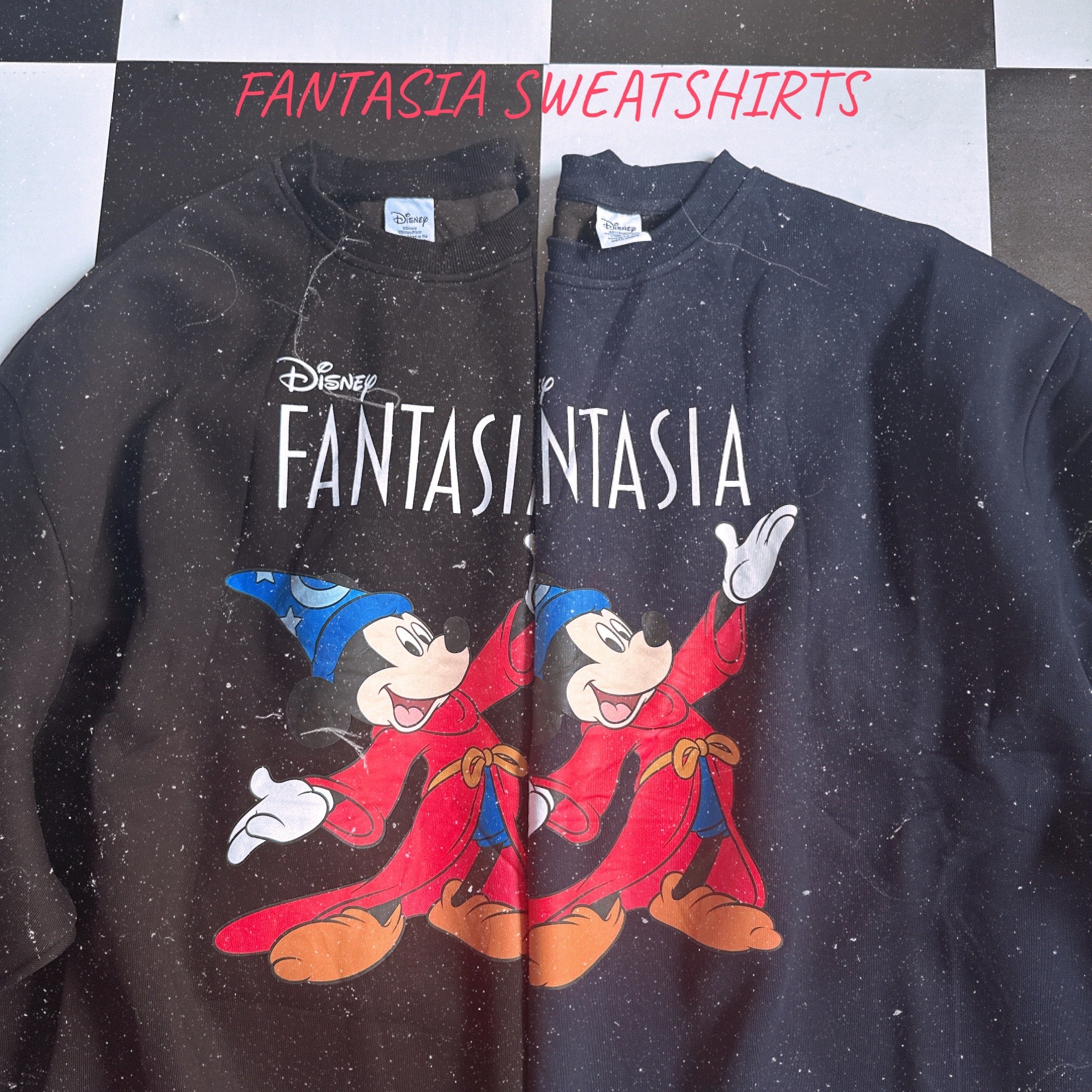 ※予約※ 2色 FANTASIAミッキースウェット 10月下旬～11月上旬ごろのお届け予定