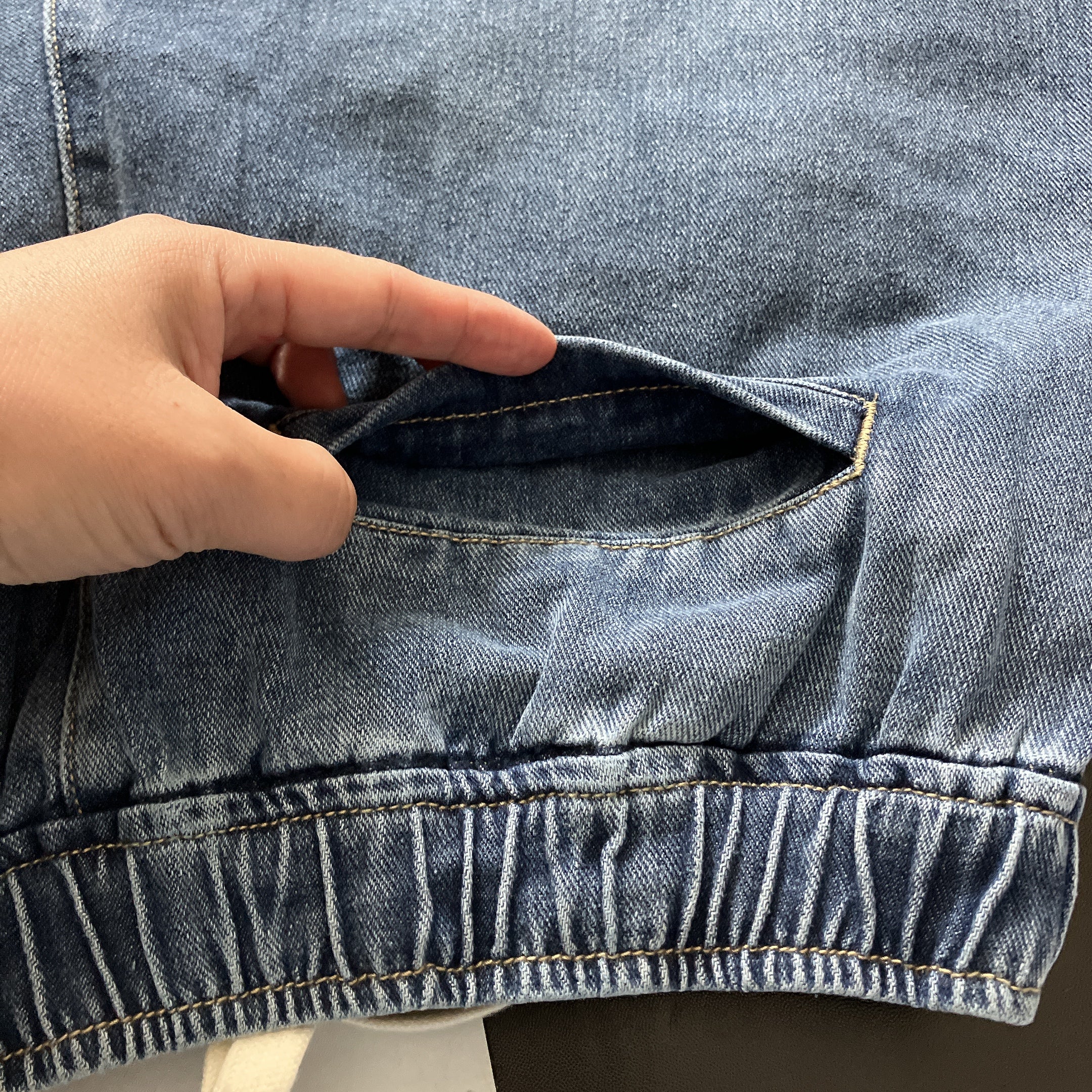*Limited quantity reservation* Cocoon Wide Denim Pants - Scheduled to ship by the end of August.