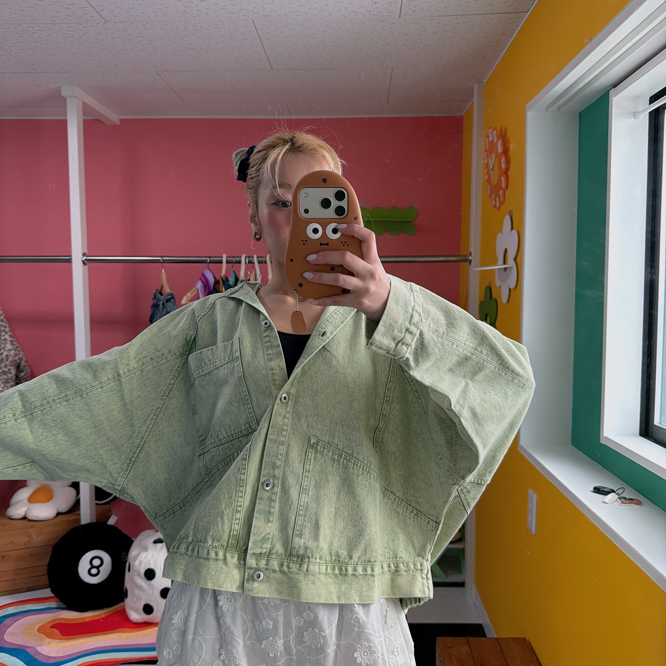 ブルゾンのみ2色 ケミカル加工 ラグランブルゾン 2月中旬ごろ出荷予定