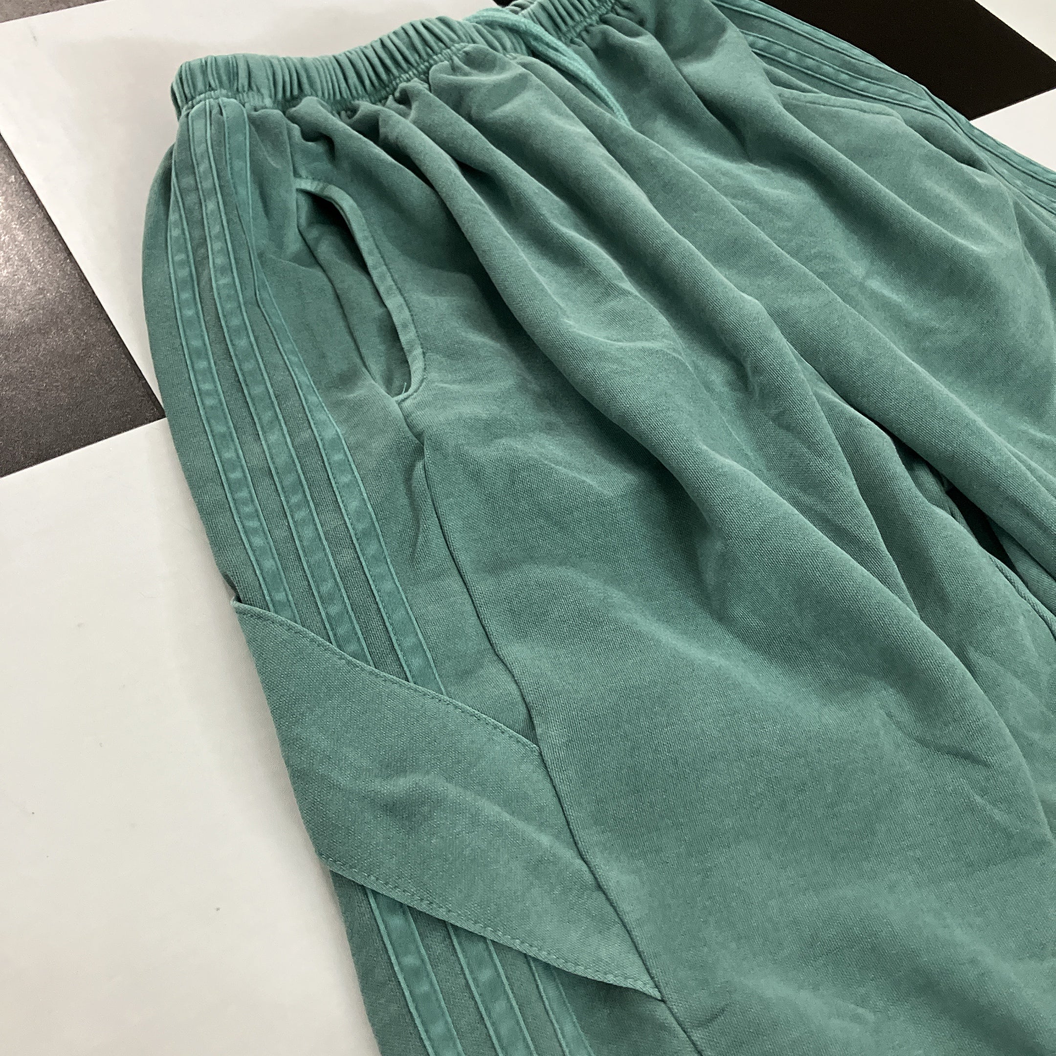 *Reservation* Sideline Pigment Green Wide Pants - Scheduled for shipment in August