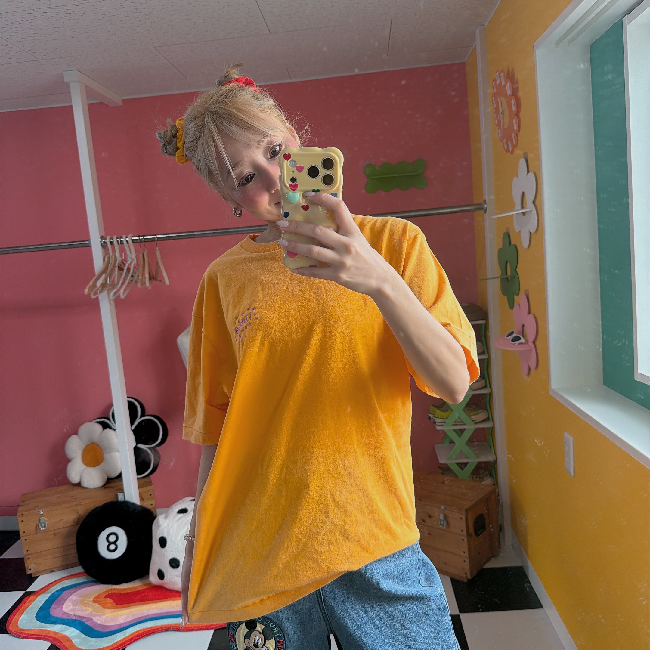 ※予約※5色LINK@オリジナルピグメントTシャツ 5月中の出荷予定