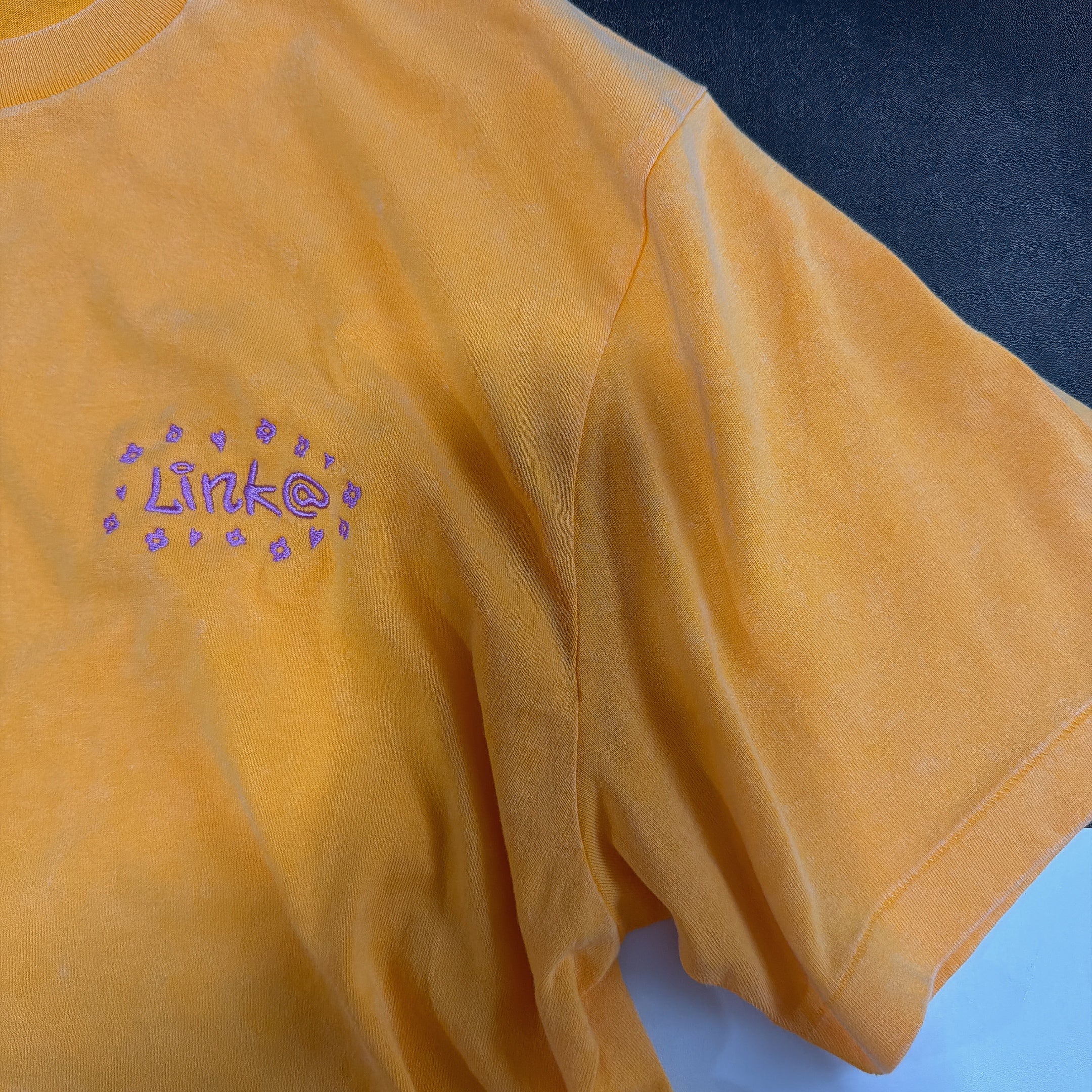 ※予約※5色LINK@オリジナルピグメントTシャツ 5月中の出荷予定